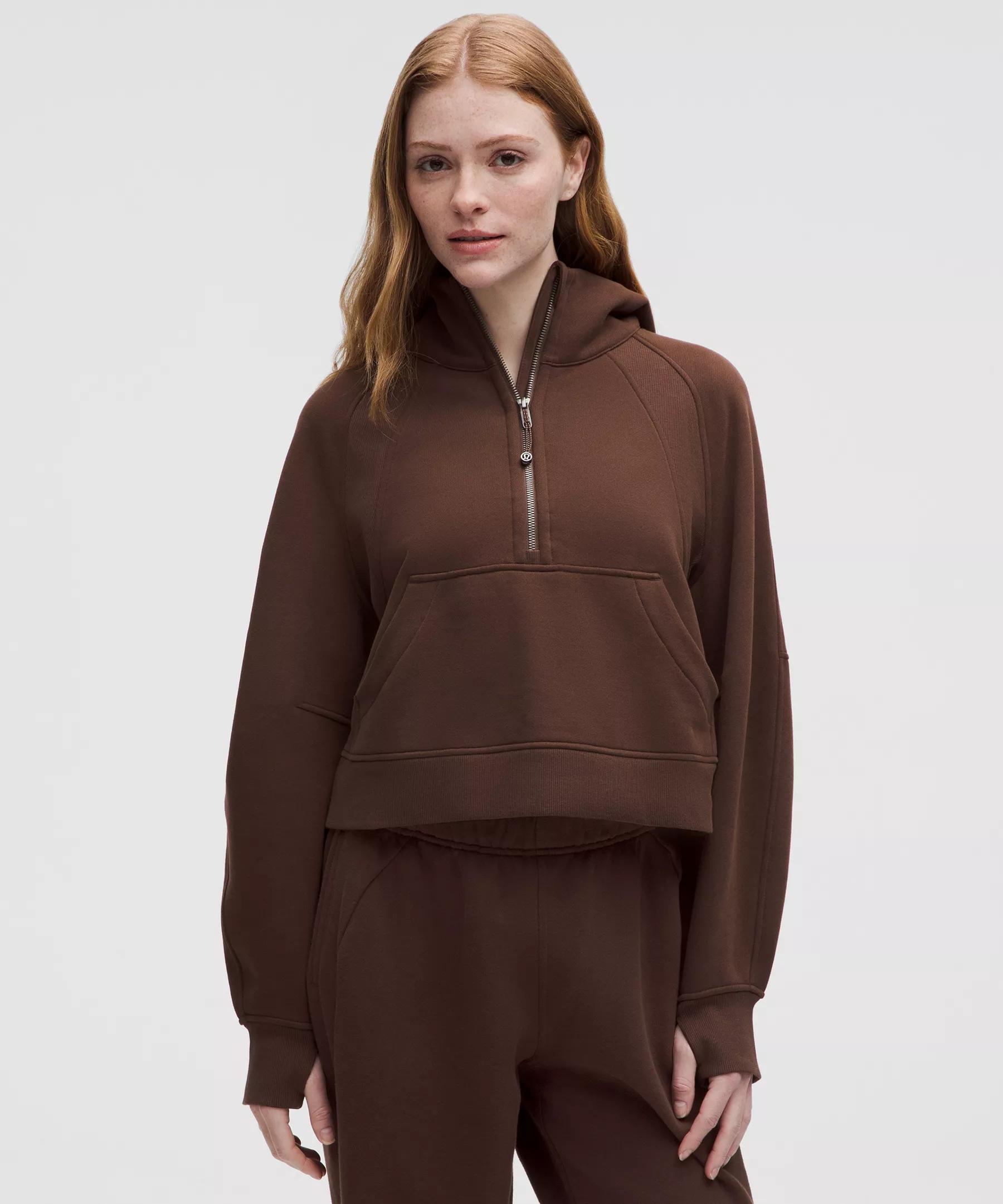 Scuba Oversized Half-Zip Hoodie Product Image