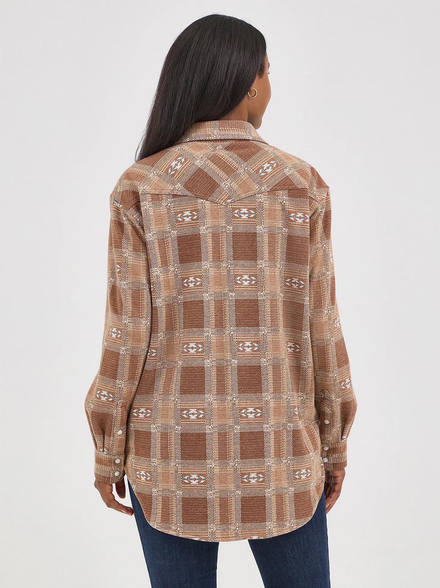Women's Wrangler Boyfriend Shirt Jacket Product Image