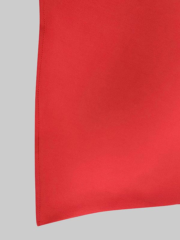 Long Sleeves Loose Buttoned Hollow Solid Color Split-Joint Round-Neck Maxi Dresses Product Image