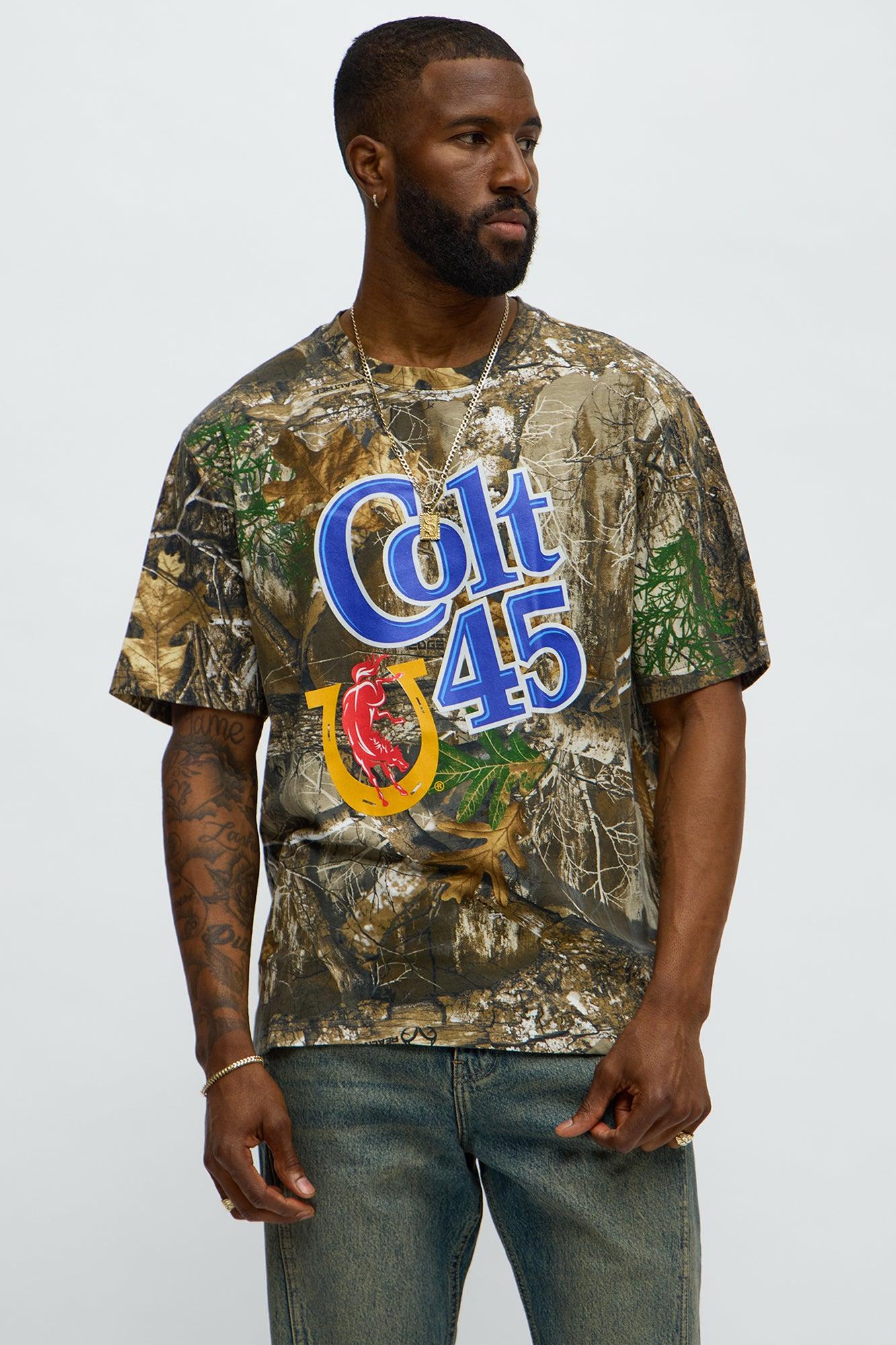 Colt 45 Camo Short Sleeve Tee - Camouflage Male Product Image