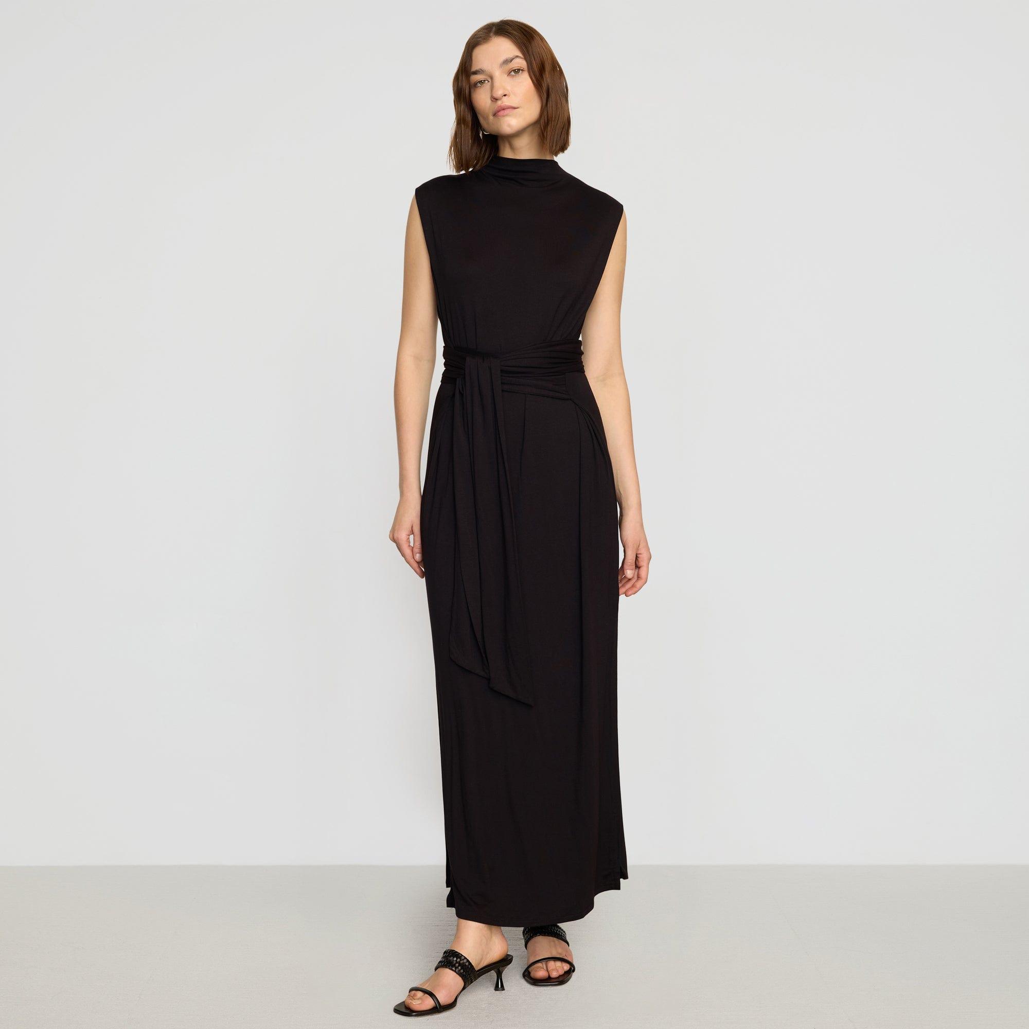 Eden Sleeveless Tie-Front Dress Product Image