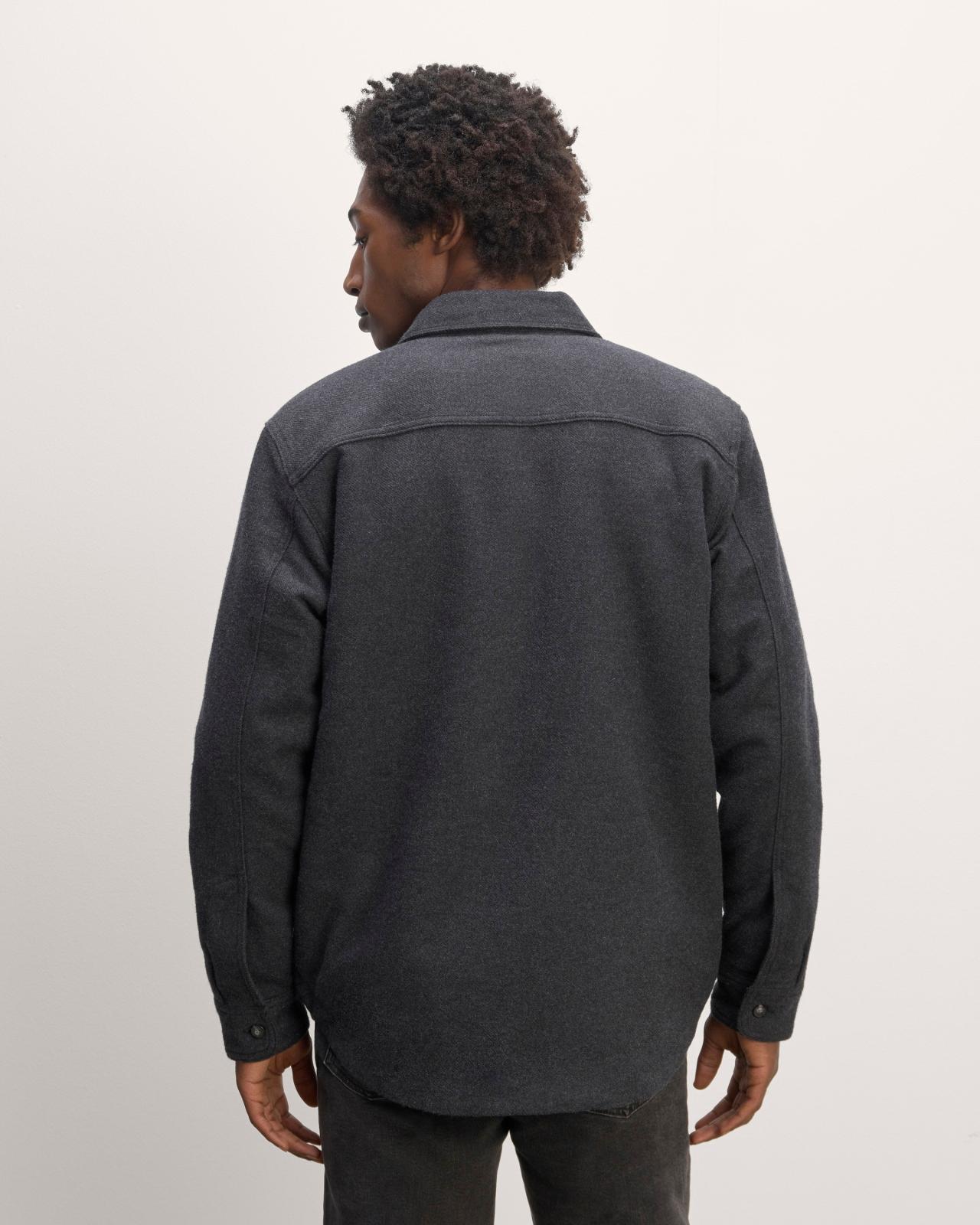Mens ReNew Fleece-Lined Heavyweight Overshirt Sweater by Everlane Product Image