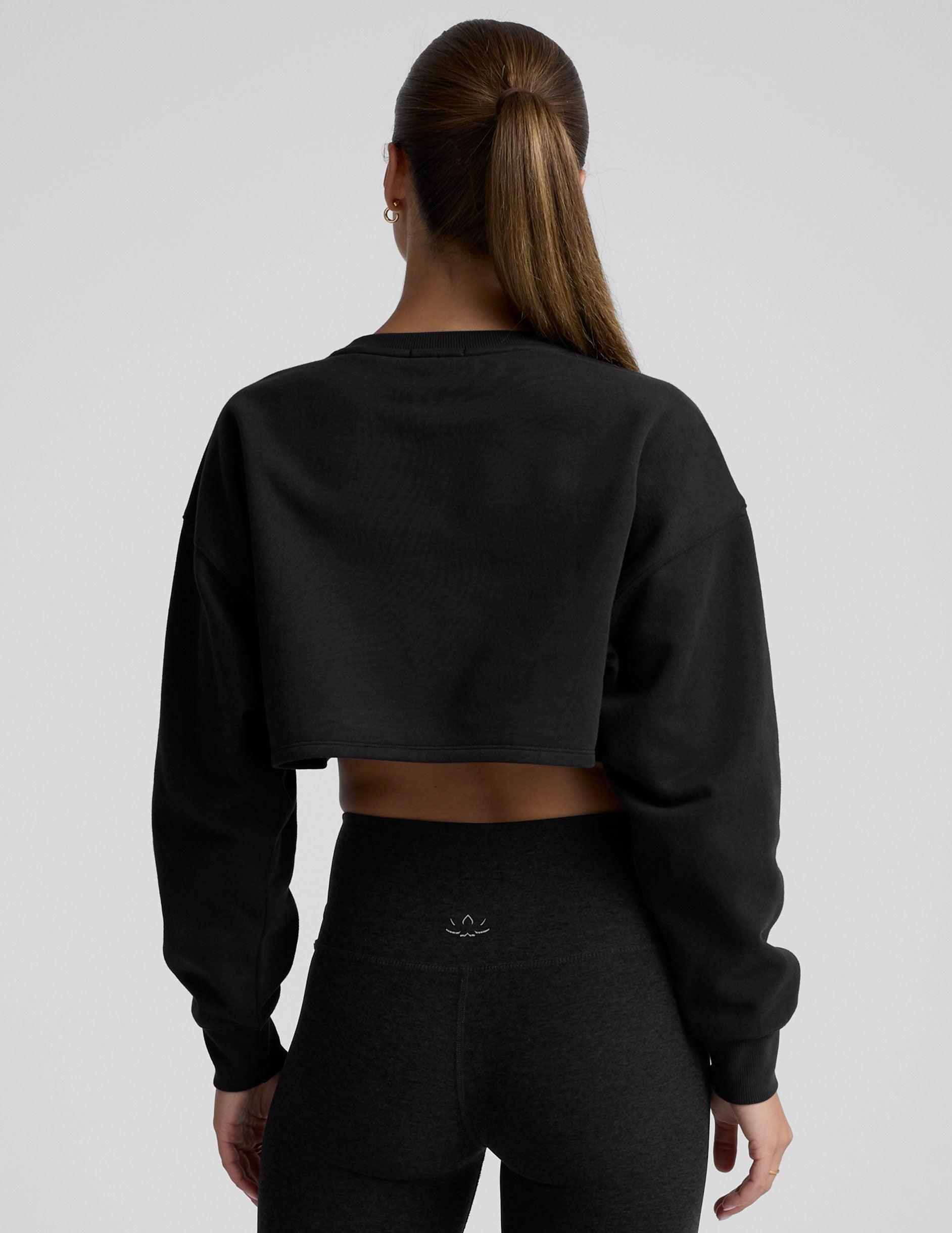 LuxeFleece™ Cropped Sweatshirt Product Image