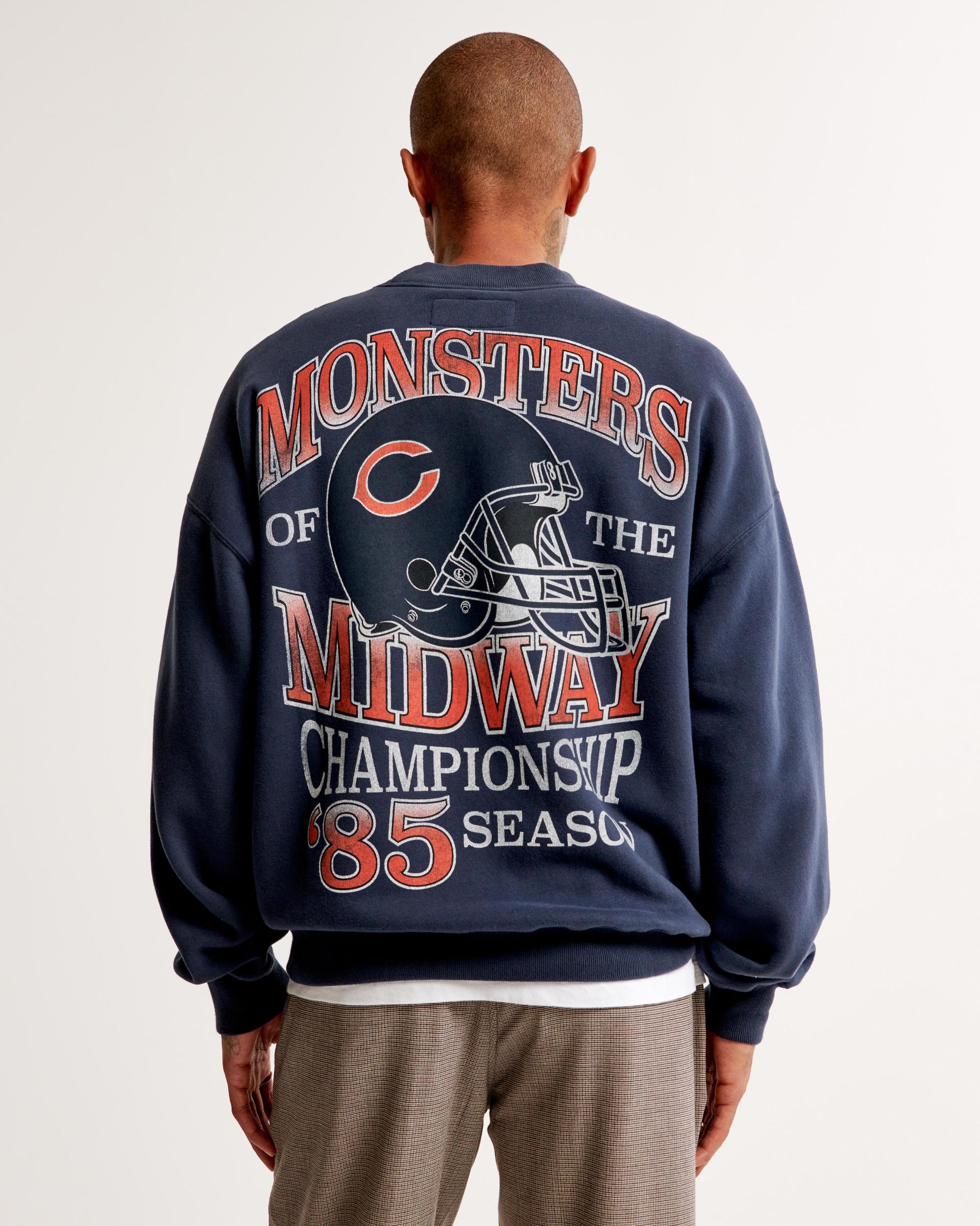 New England Patriots Graphic Crew Sweatshirt Product Image