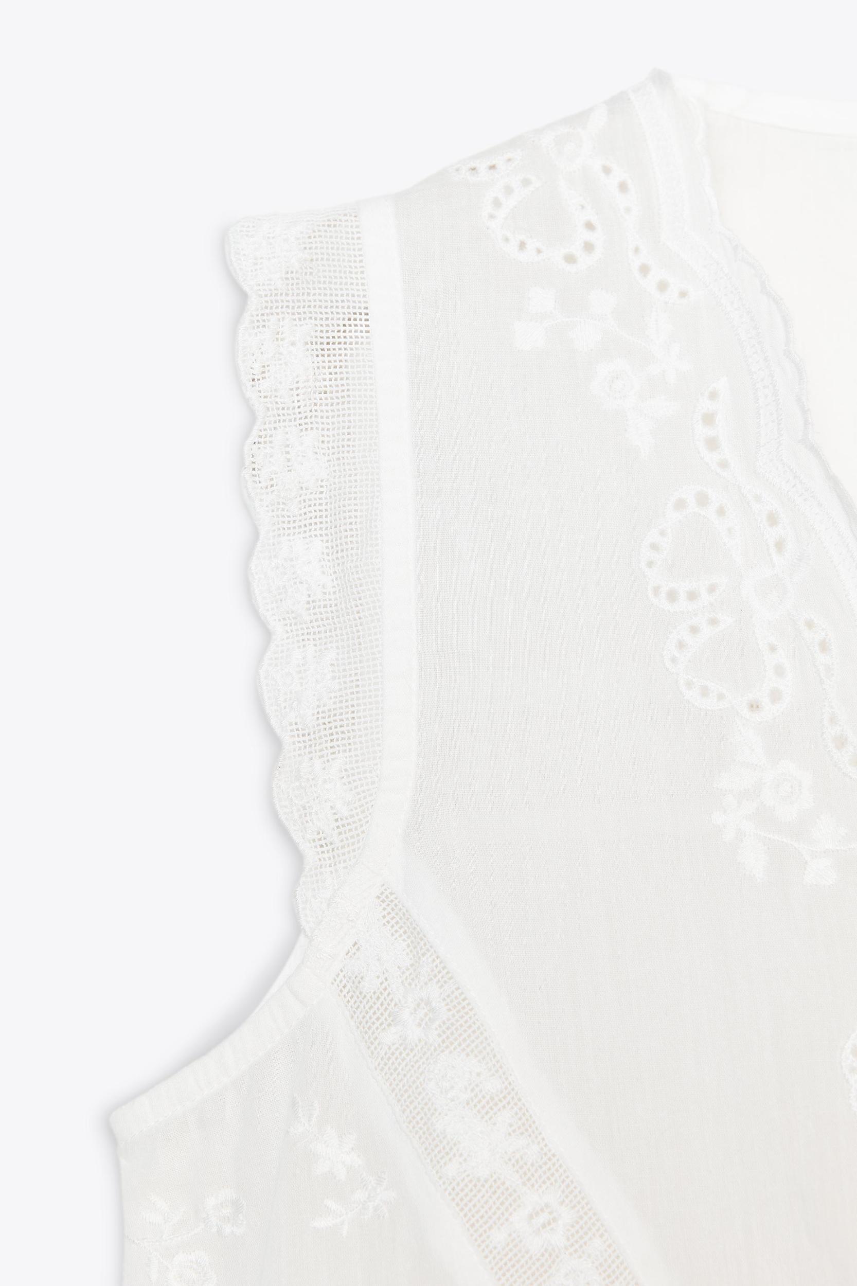 EMBROIDERED TOP Product Image