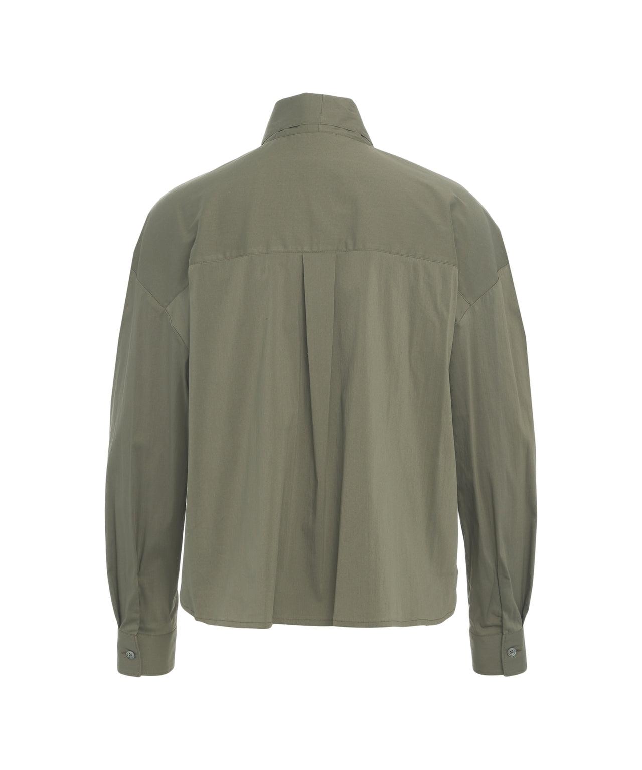 Blouse with bow collar Product Image