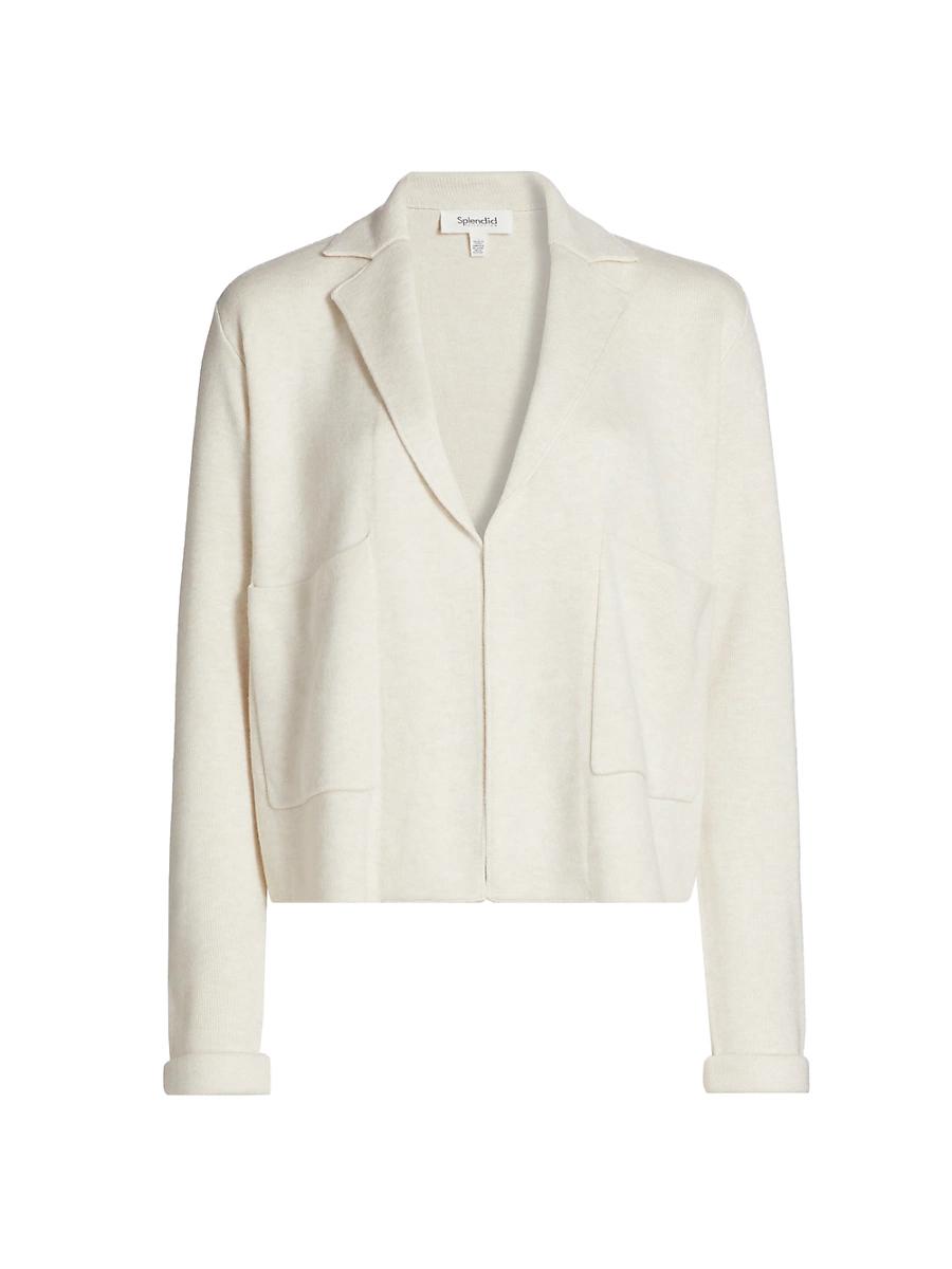 Womens Estelle Collared Knit Jacket Product Image