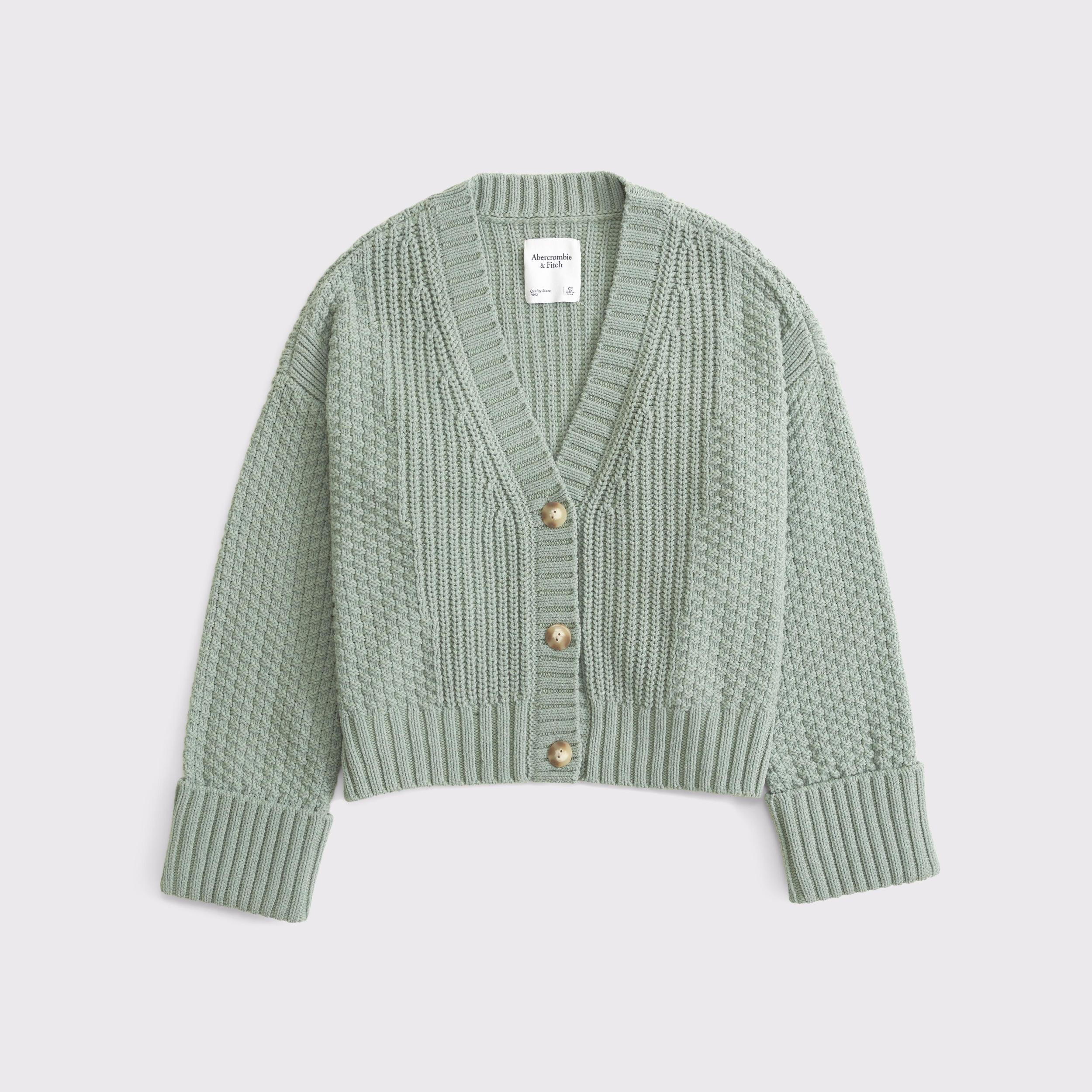 The A&F Cameron Seed Stitch Cardigan Product Image