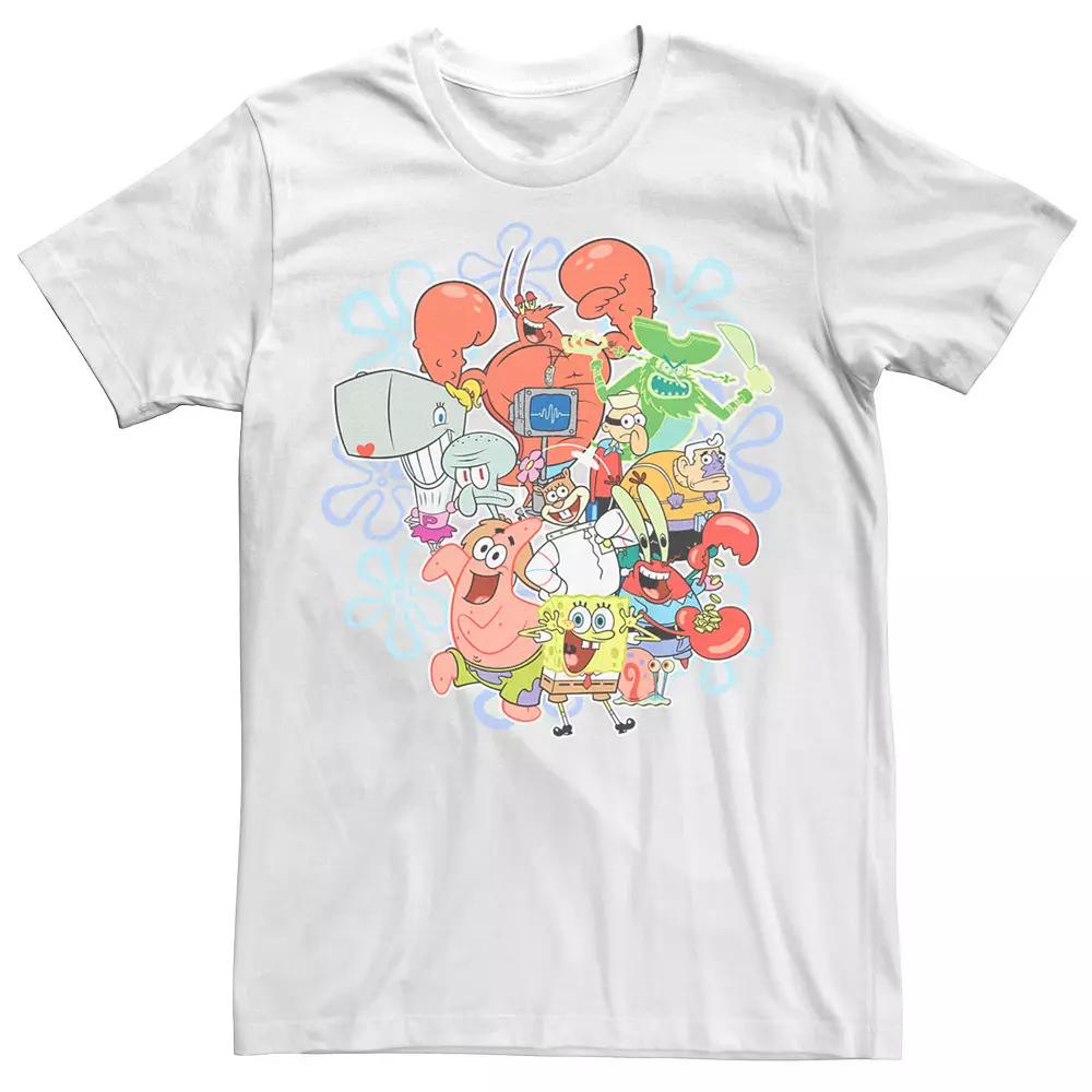Men's SpongeBob SquarePants All Characters Tee,  Product Image