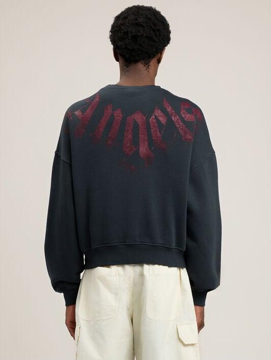 Big Neck Logo Loose Sweatshirt Product Image