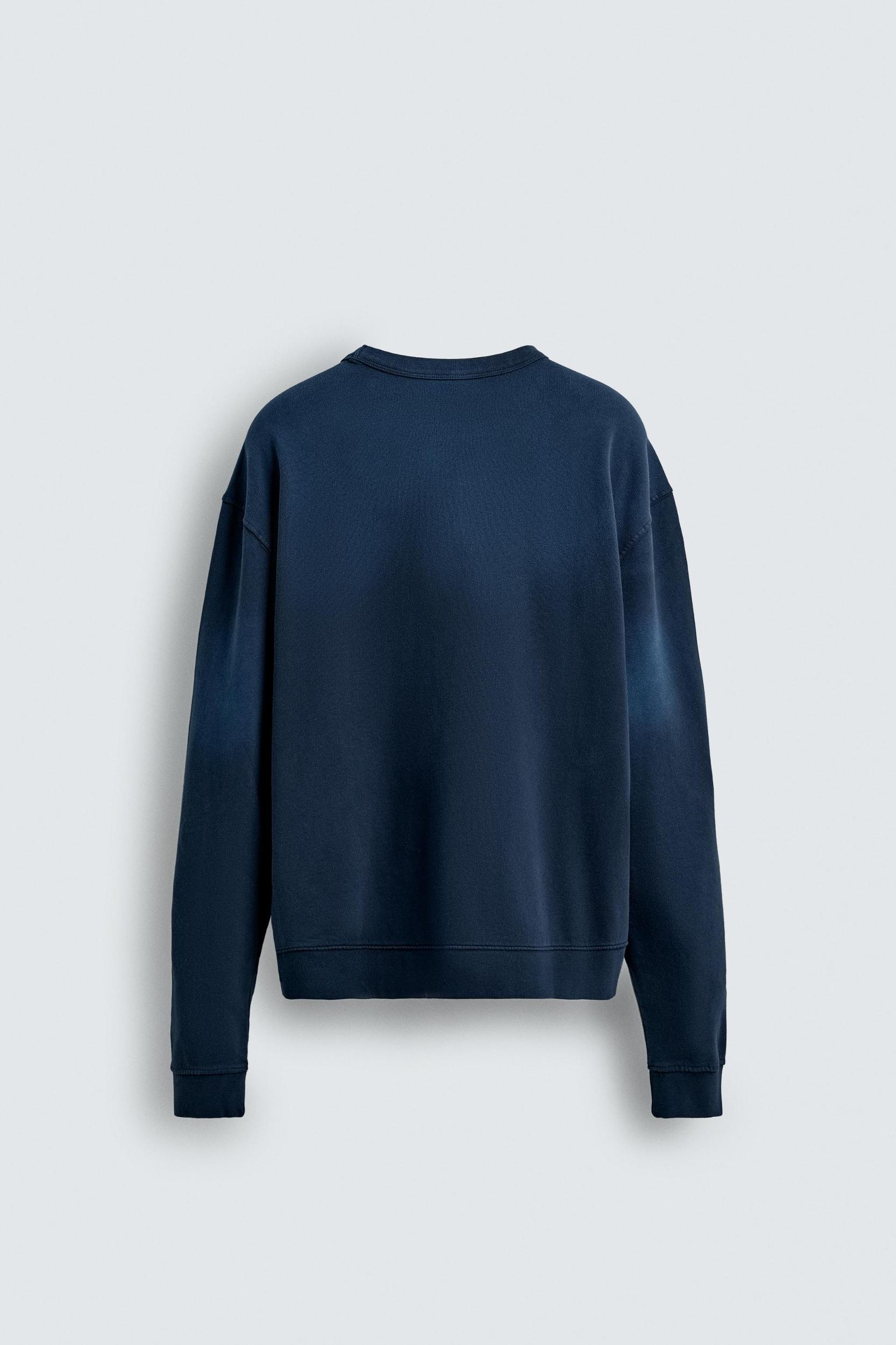 WASHED CREWNECK SWEATSHIRT Product Image