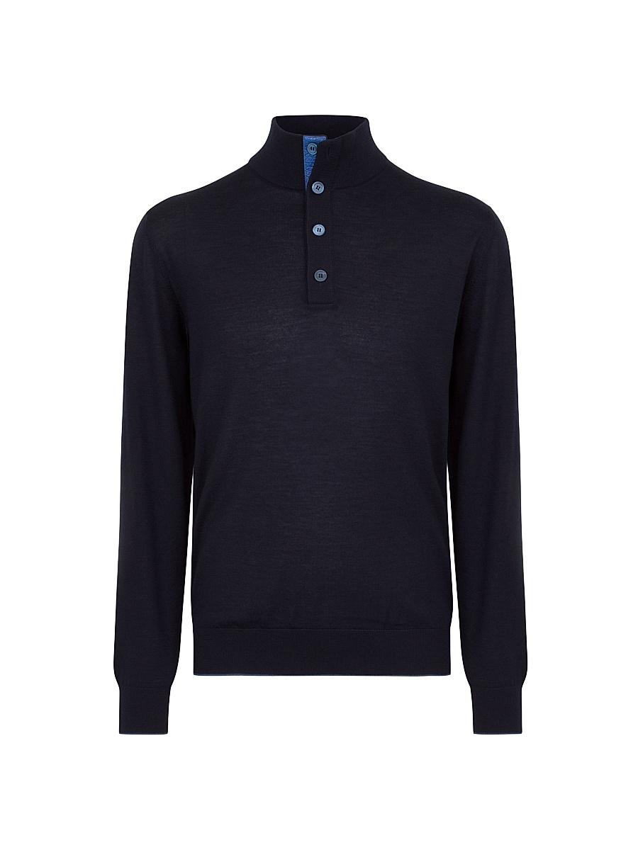Mens Mockneck Sweater Product Image