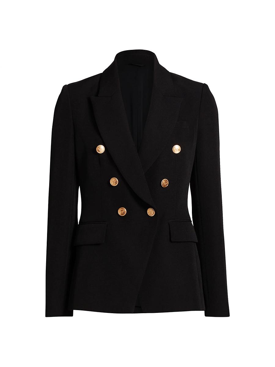 Womens Mia Double-Breasted Blazer Product Image