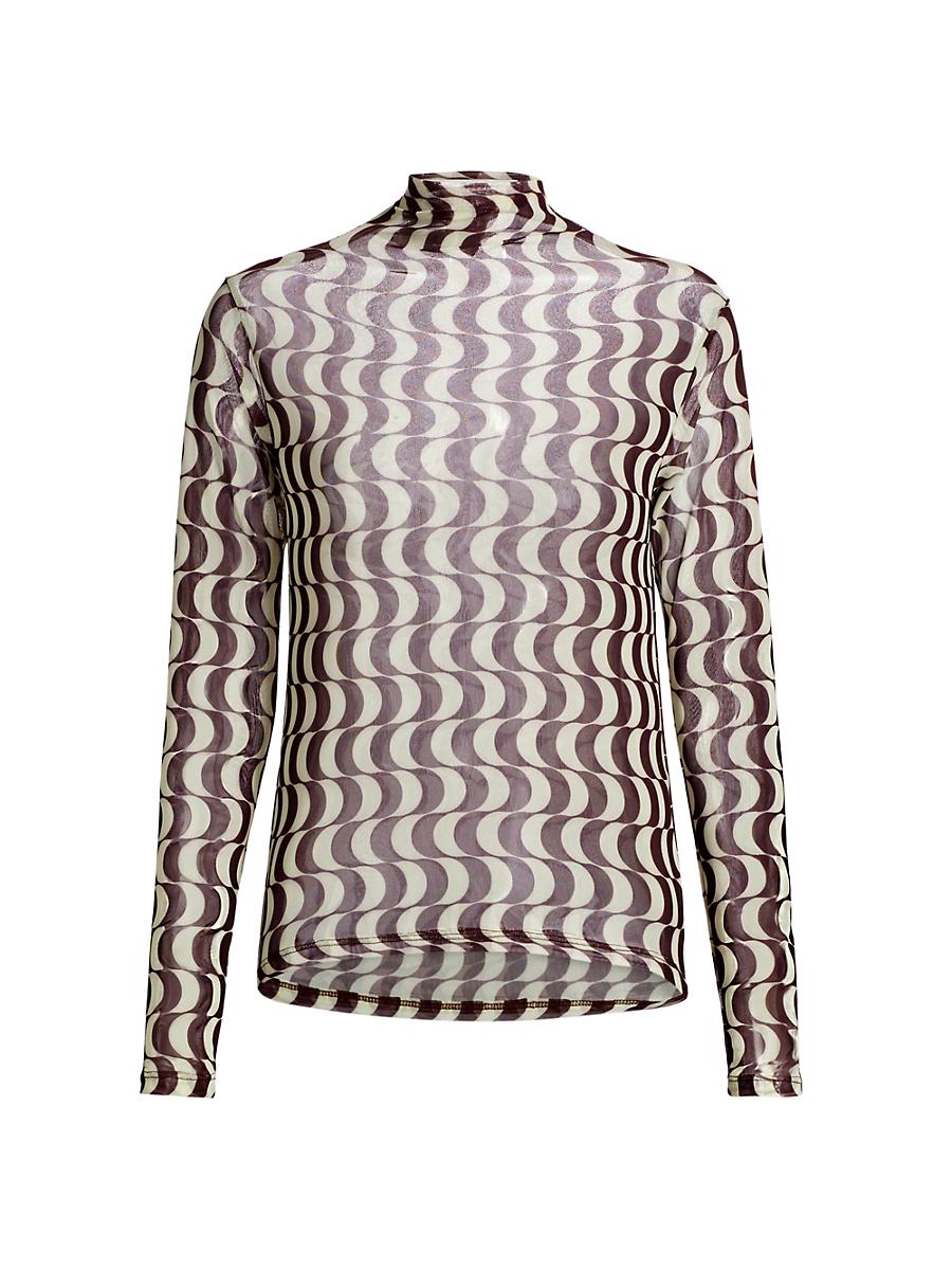 Womens Copacabana Blues Medusa Top Product Image