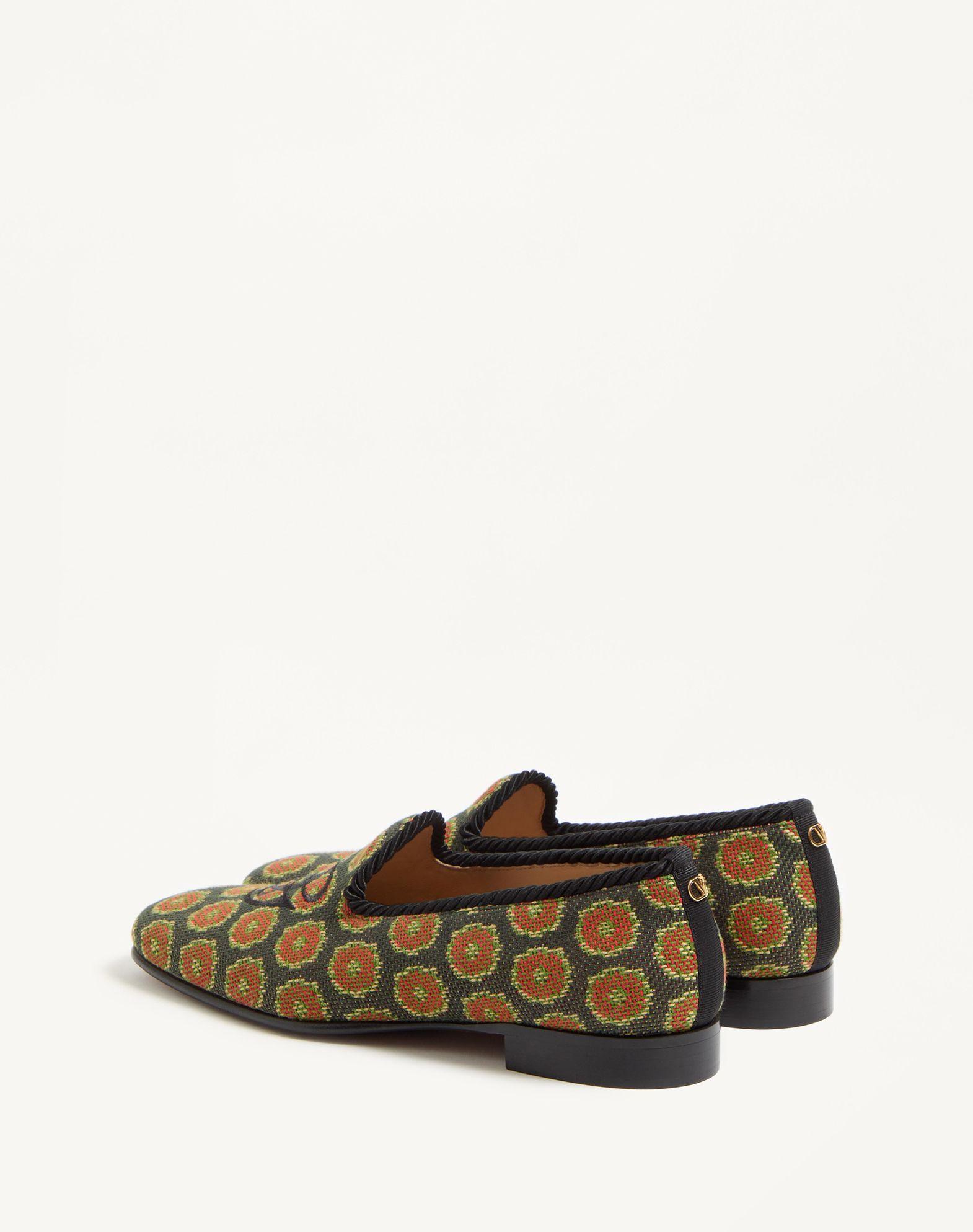 Les Alcôvettes Loafer In Jacquard Fabric Product Image