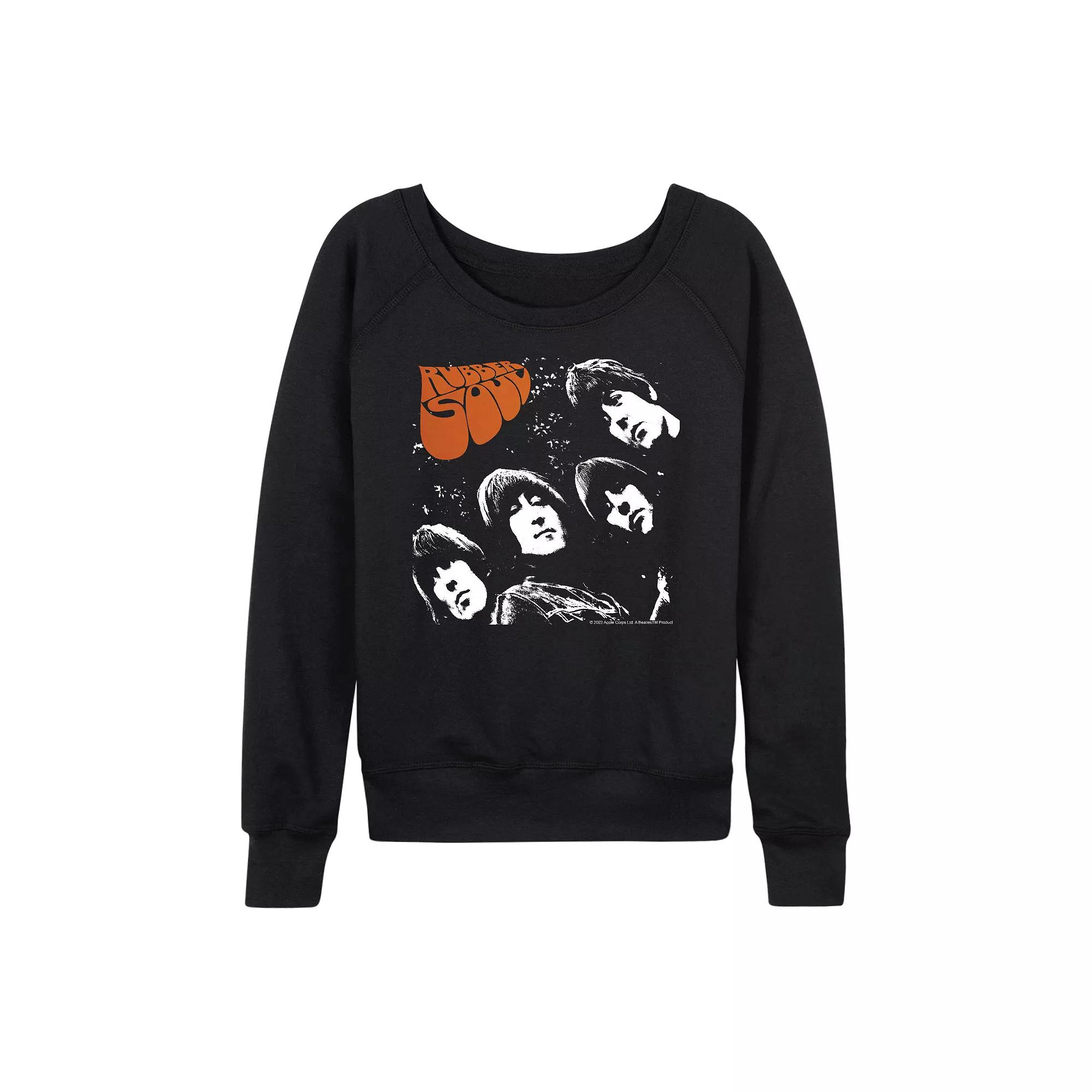 Women's The Beatles Rubber Soul French Terry Long Sleeve Tee,  Product Image