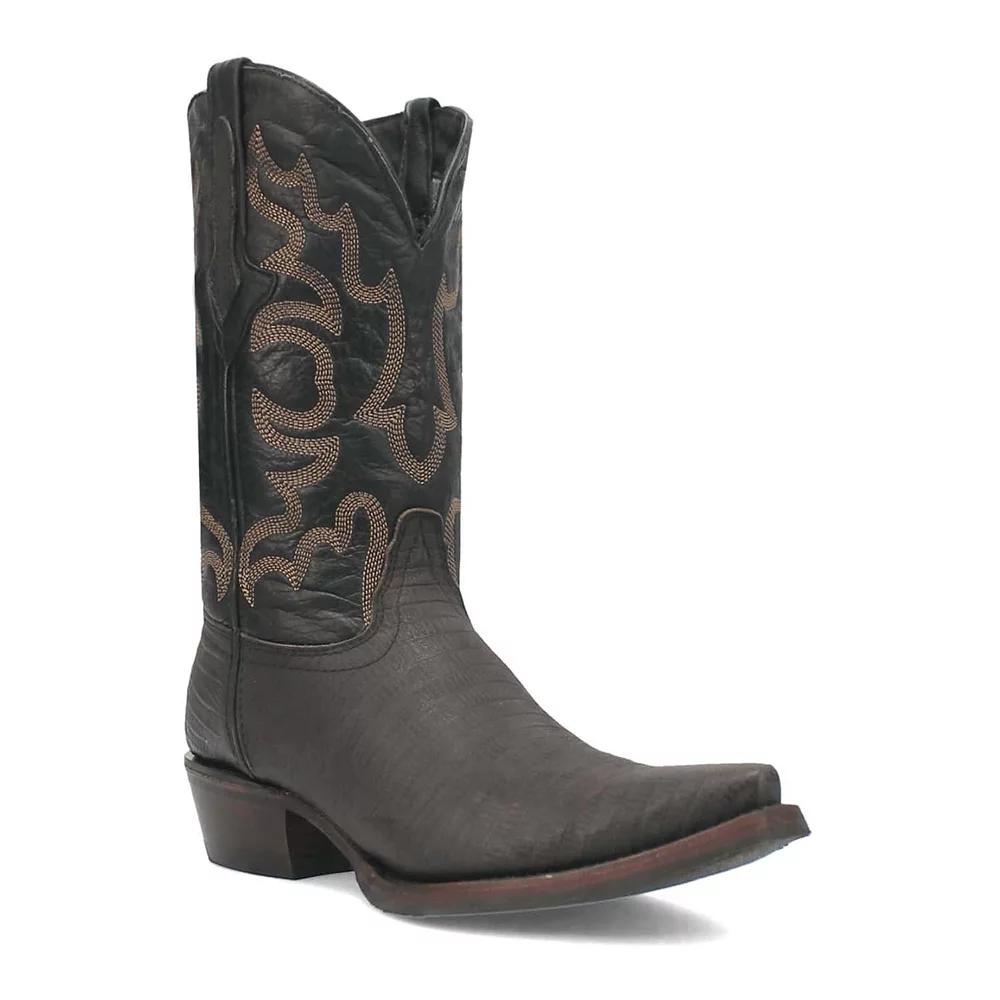 Dingo The Duke Men's Leather Boots, Size: 11 Wide, Black Product Image