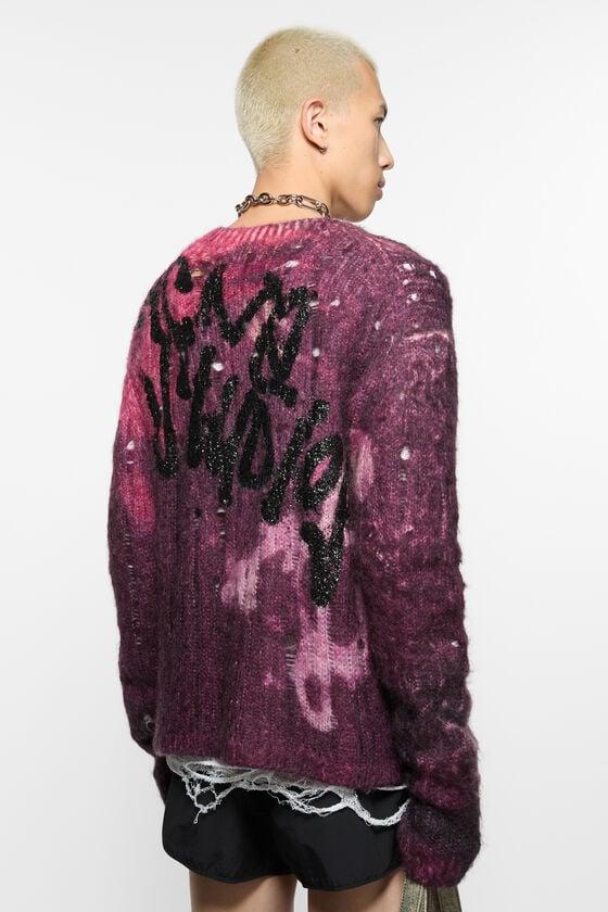 Printed knit jumper Product Image