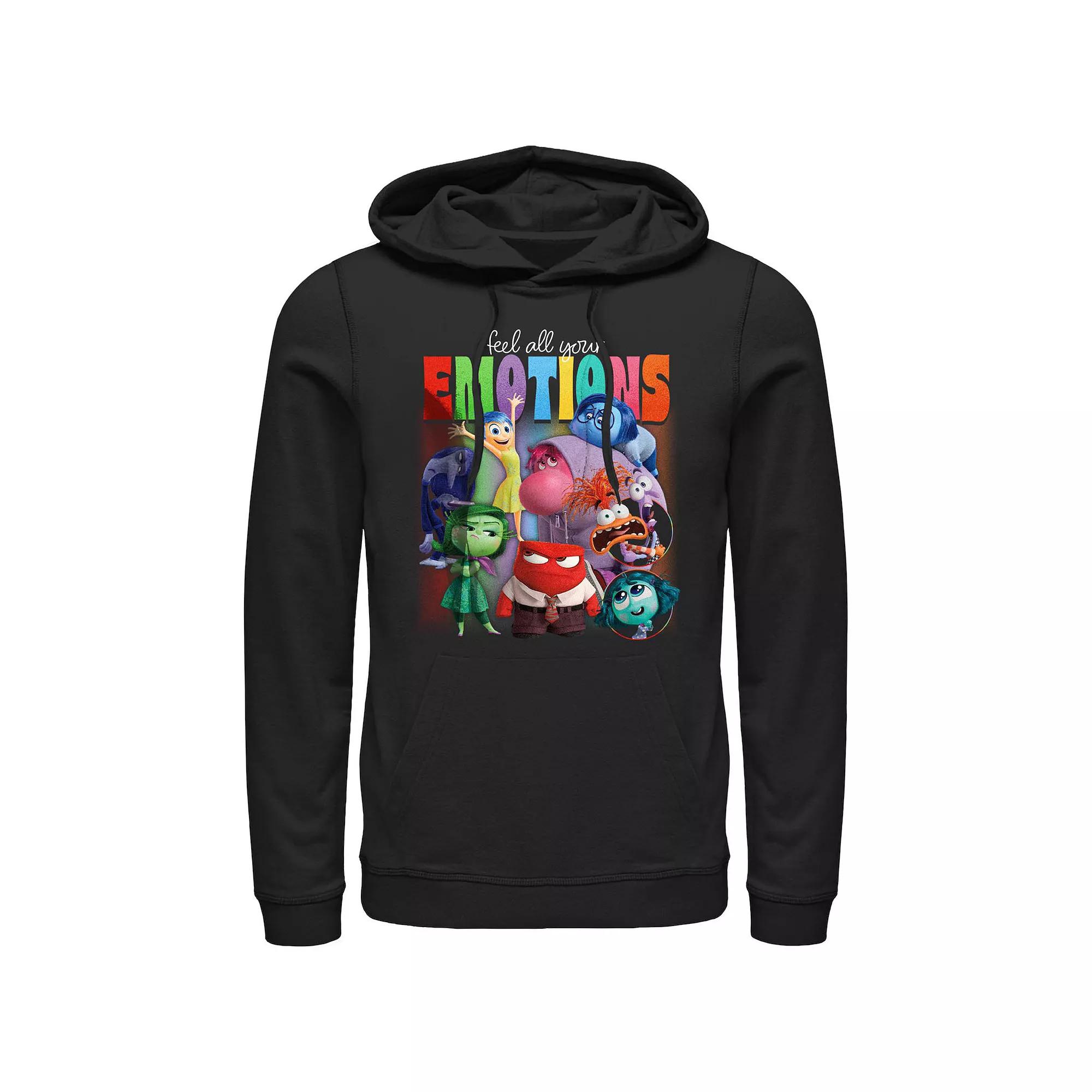 Men's Inside Out 2 Feel All Your Emotions Group Shot Graphic Hoodie,  Product Image