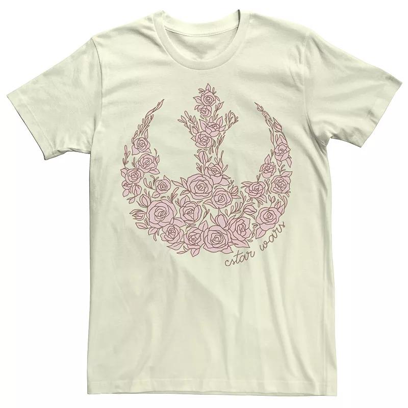 Men's Star Wars Rose Rebel Emblem Tee,  Product Image