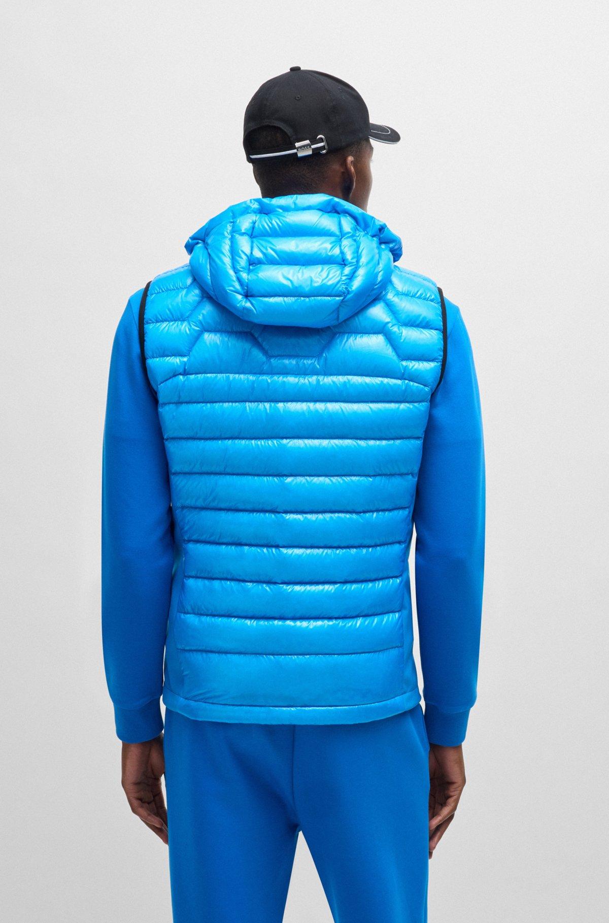 Water-repellent regular-fit gilet with signature quilting Product Image