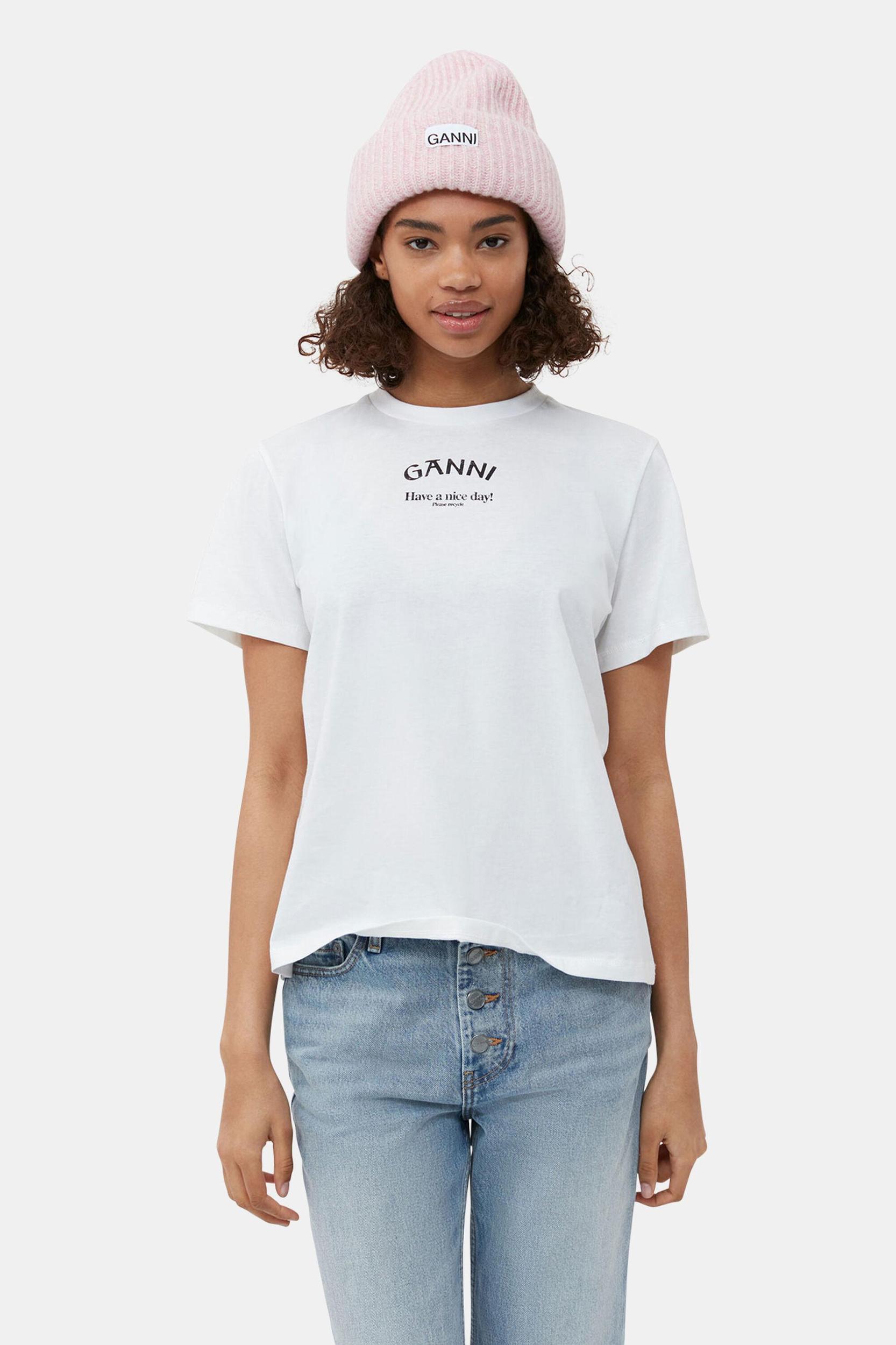 Oversized Wool Rib Knit Beanie Product Image