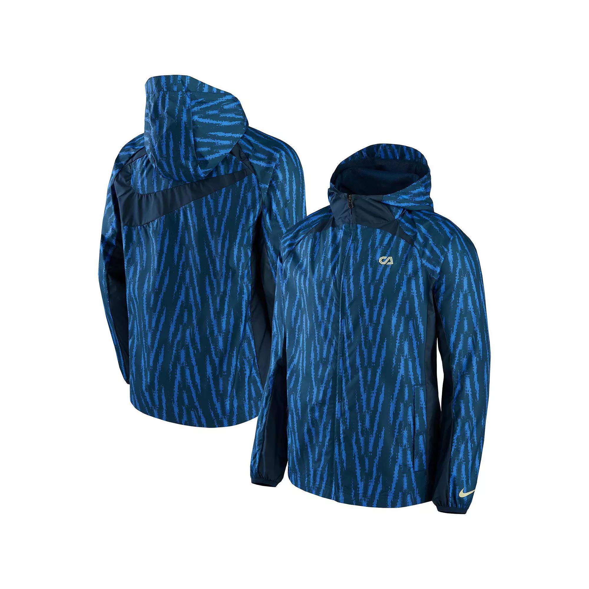 Men's Nike Navy Club America AWF Raglan Full-Zip Jacket,  Product Image