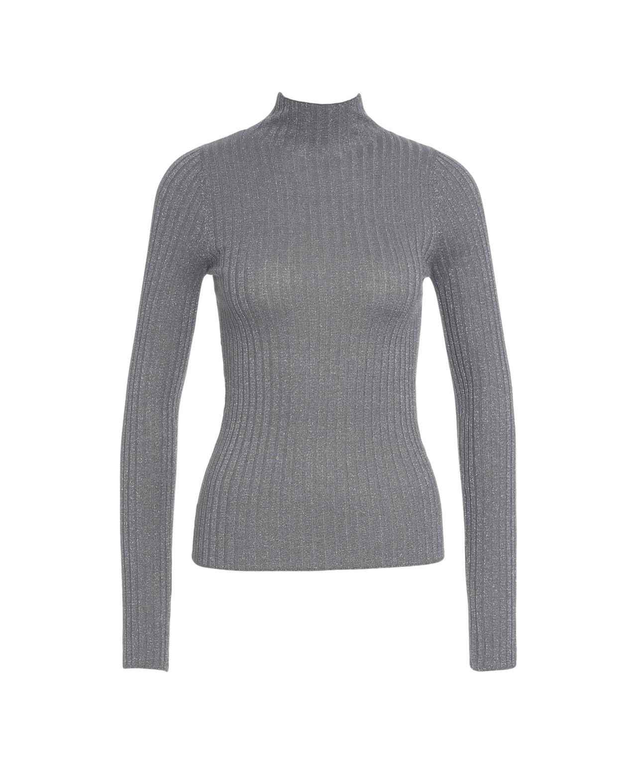 Lurex turtleneck sweater Product Image