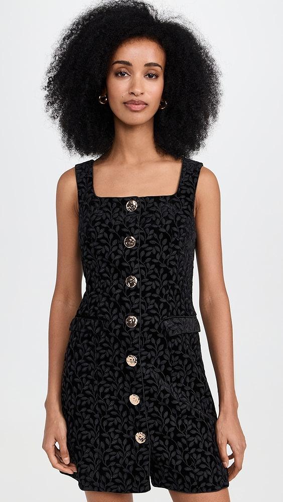 SALONI Mika Velvet Dress | Shopbop Product Image