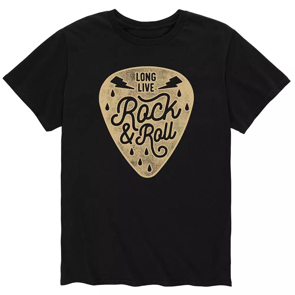 Men's Long Live Rock And Roll Tee,  Product Image