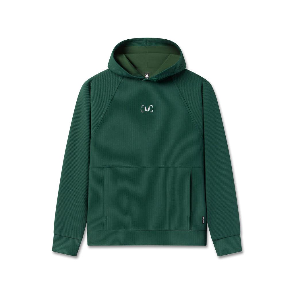 1019. Deltapeak® Oversized Hoodie - Forest Green Product Image