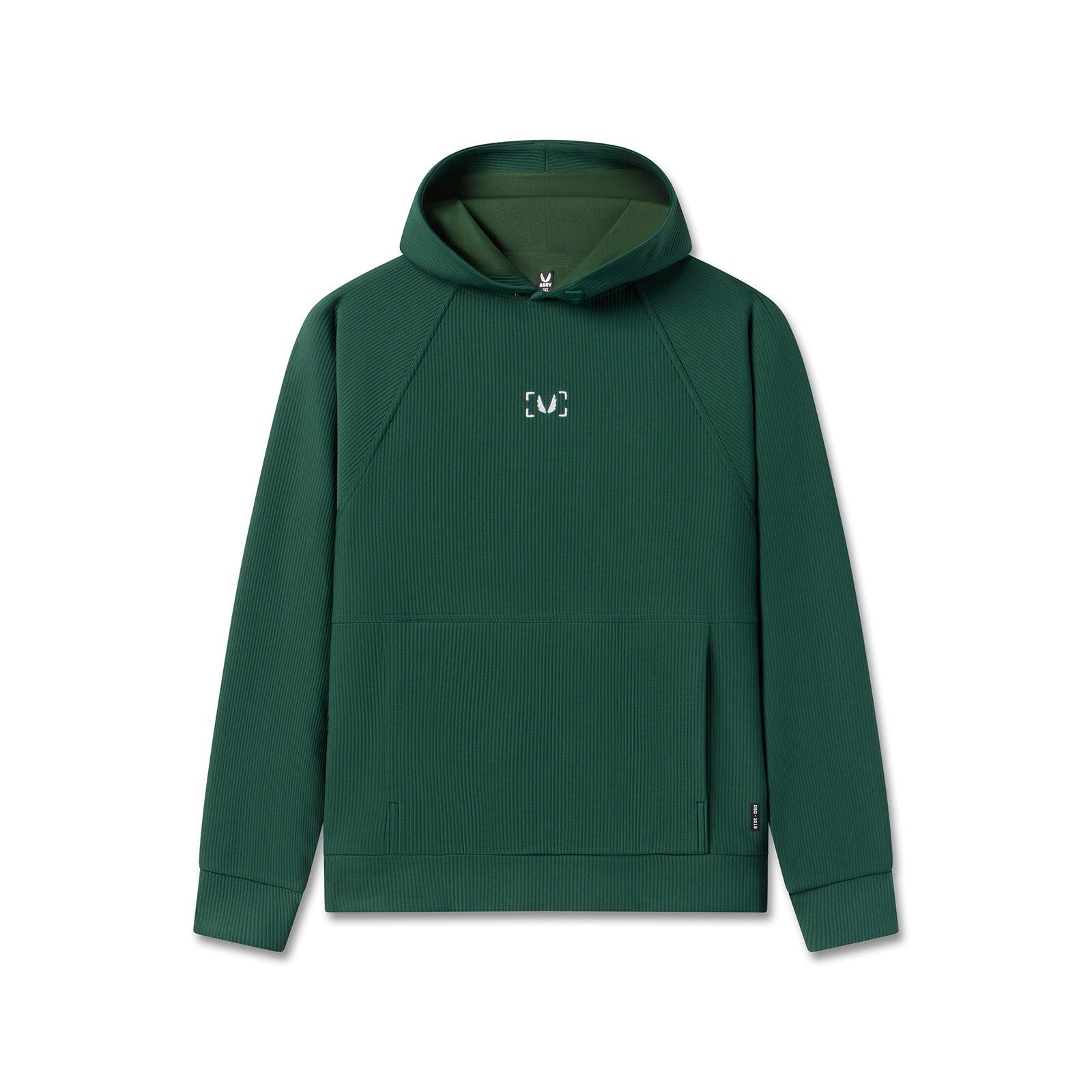 1019. Deltapeak® Oversized Hoodie - Forest Green Product Image