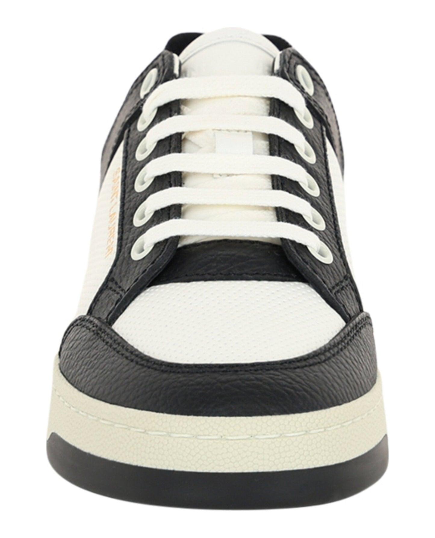Saint Laurent SL/61 Perforated Leather Sneakers Product Image