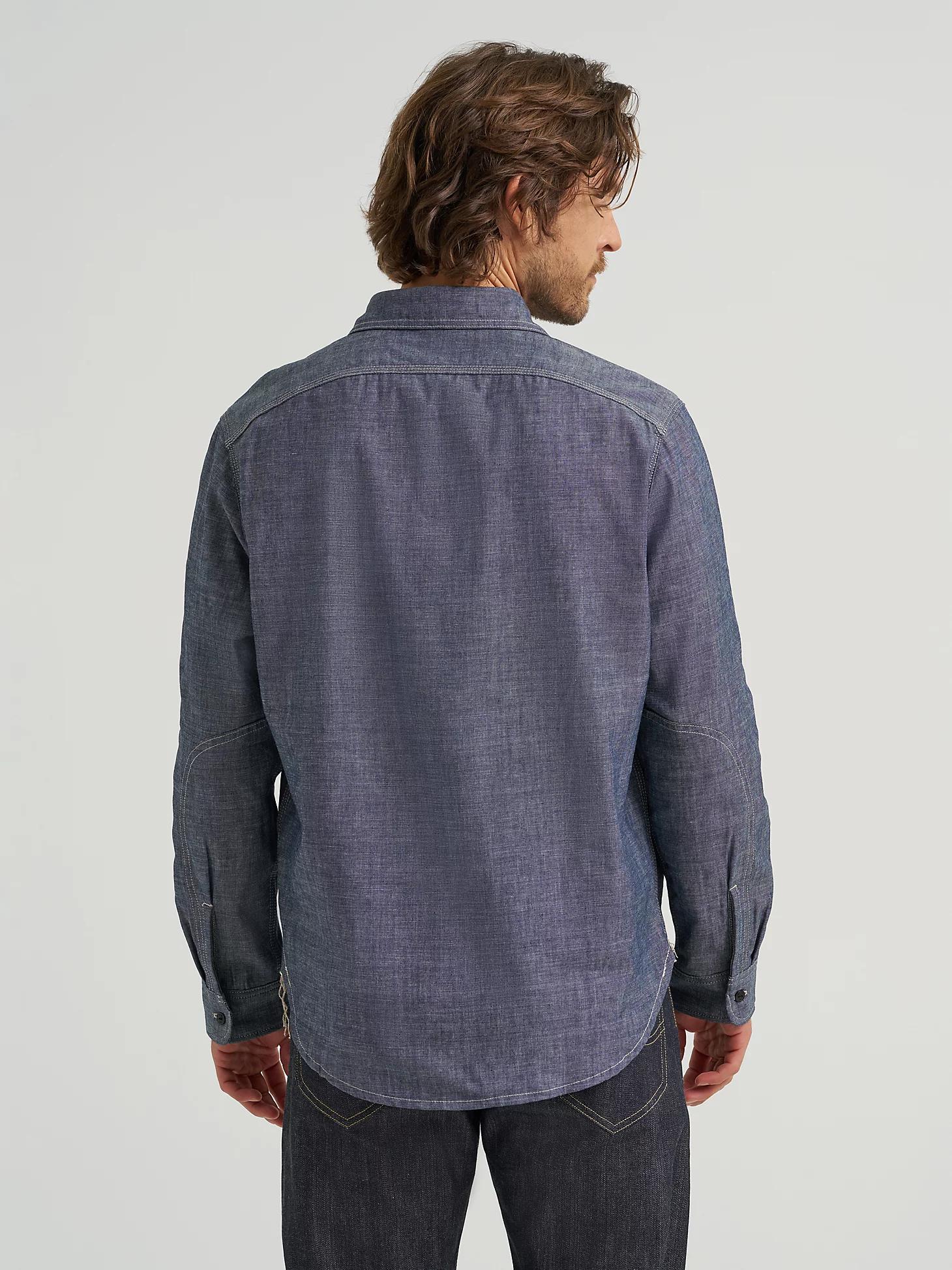 Men's Lee 101 70's Denim Overshirt | Men's Tops & Tees | Lee® Product Image