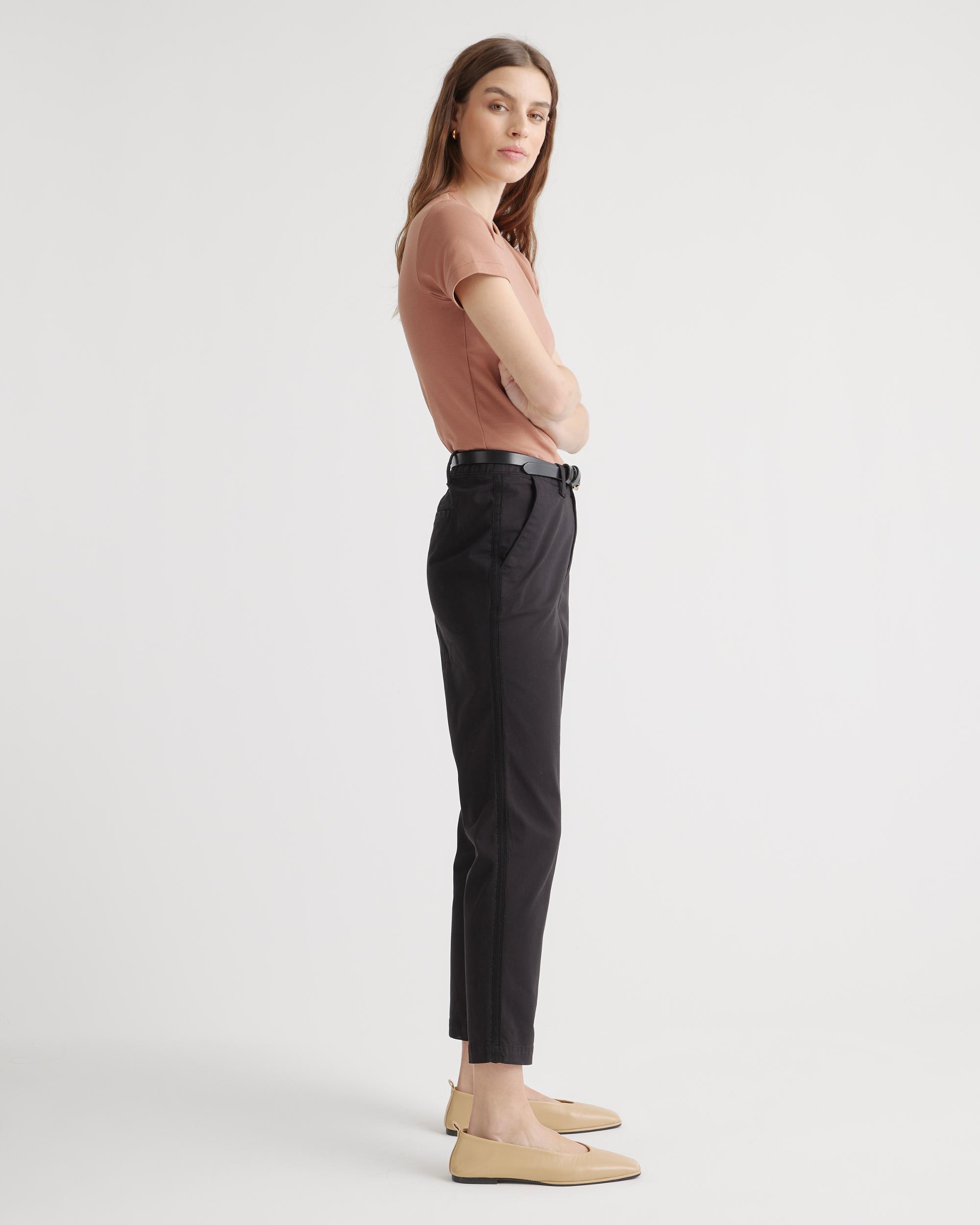 Quince | Women's Stretch Cotton Twill Girlfriend Chino Pants Product Image