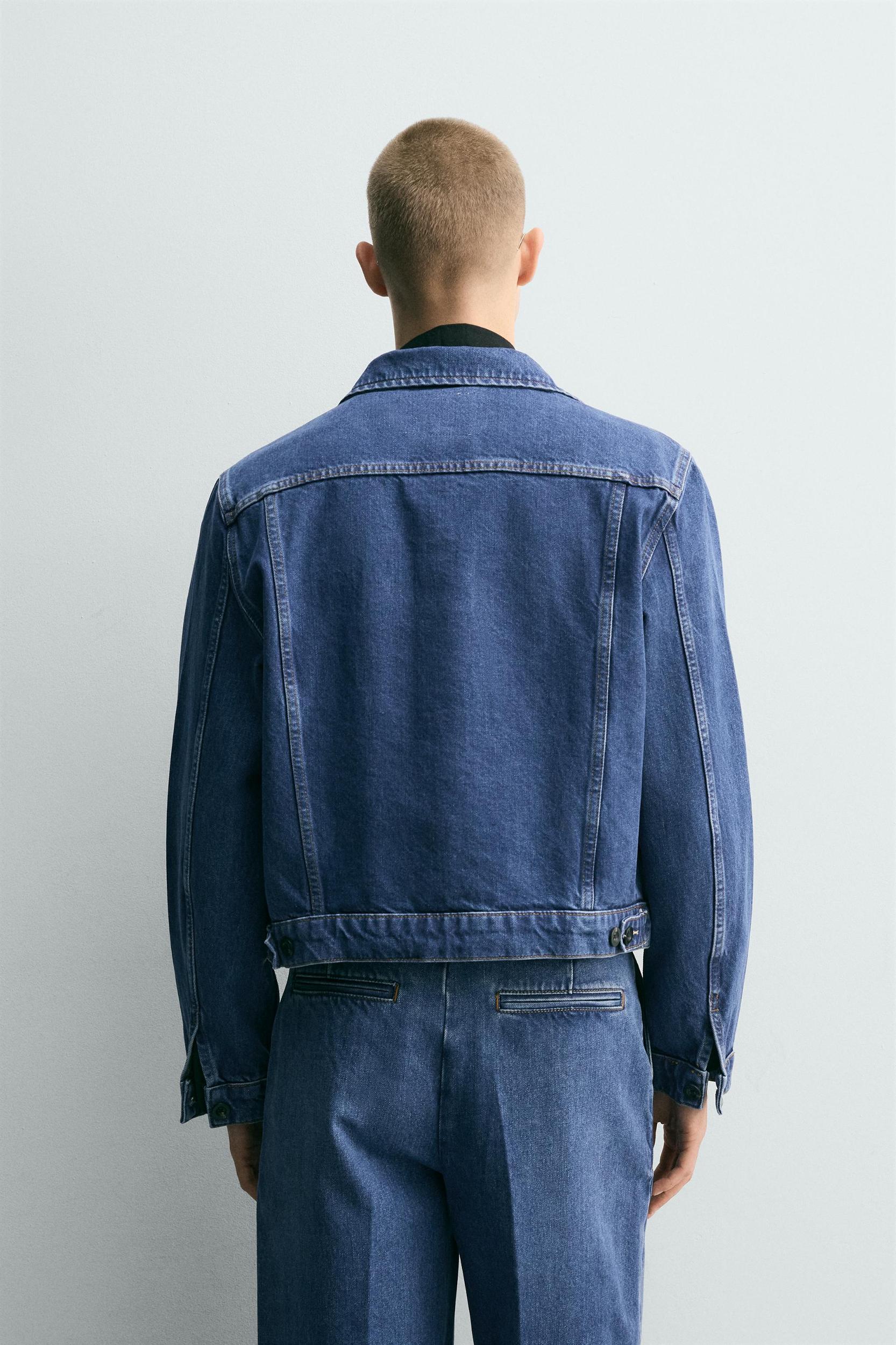 RELAXED FIT DENIM JACKET Product Image