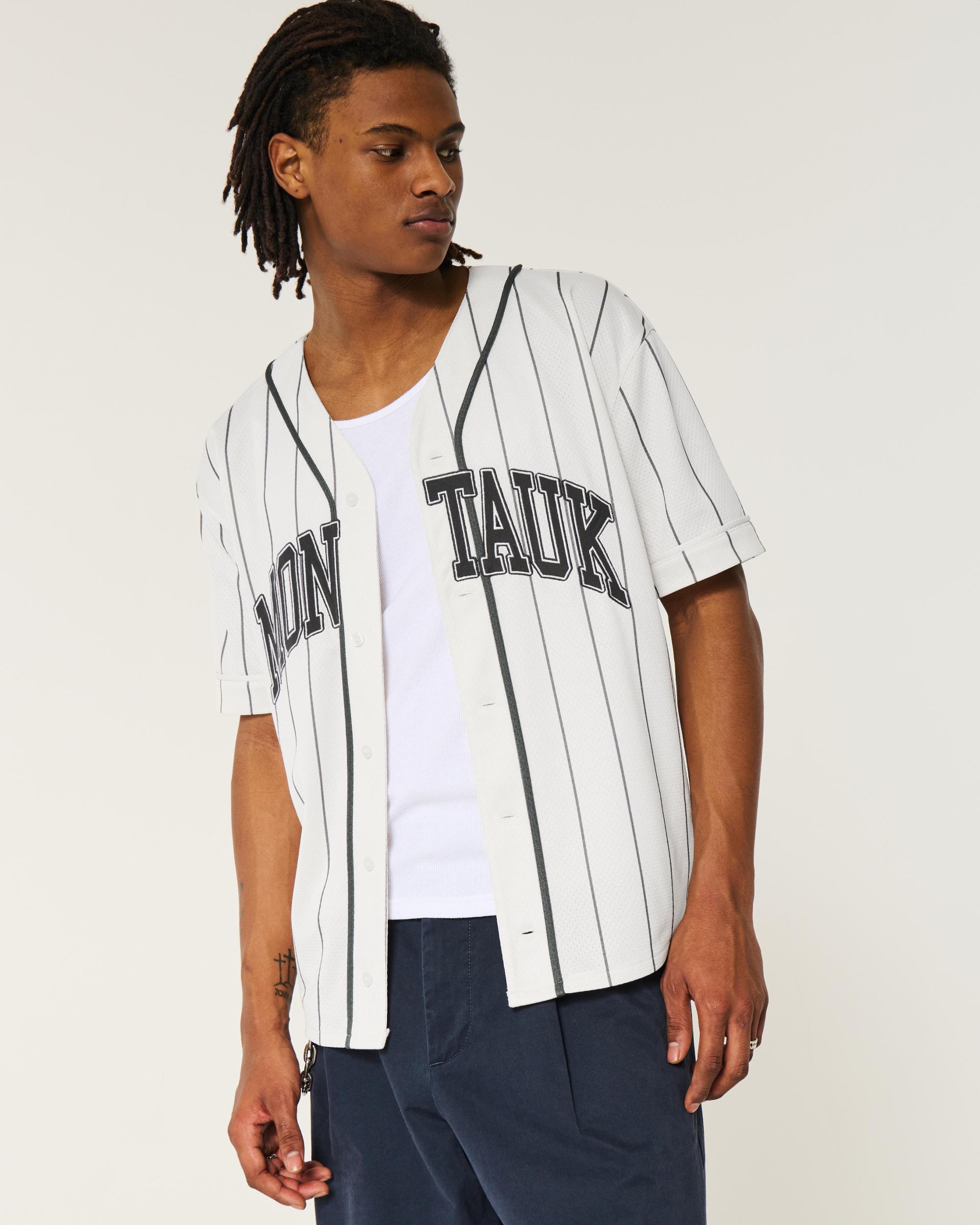 Boxy Looney Tunes Graphic Baseball Jersey Product Image
