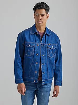 Men's Heritage Anti-Fit Jacket in Wrangler Blue Product Image