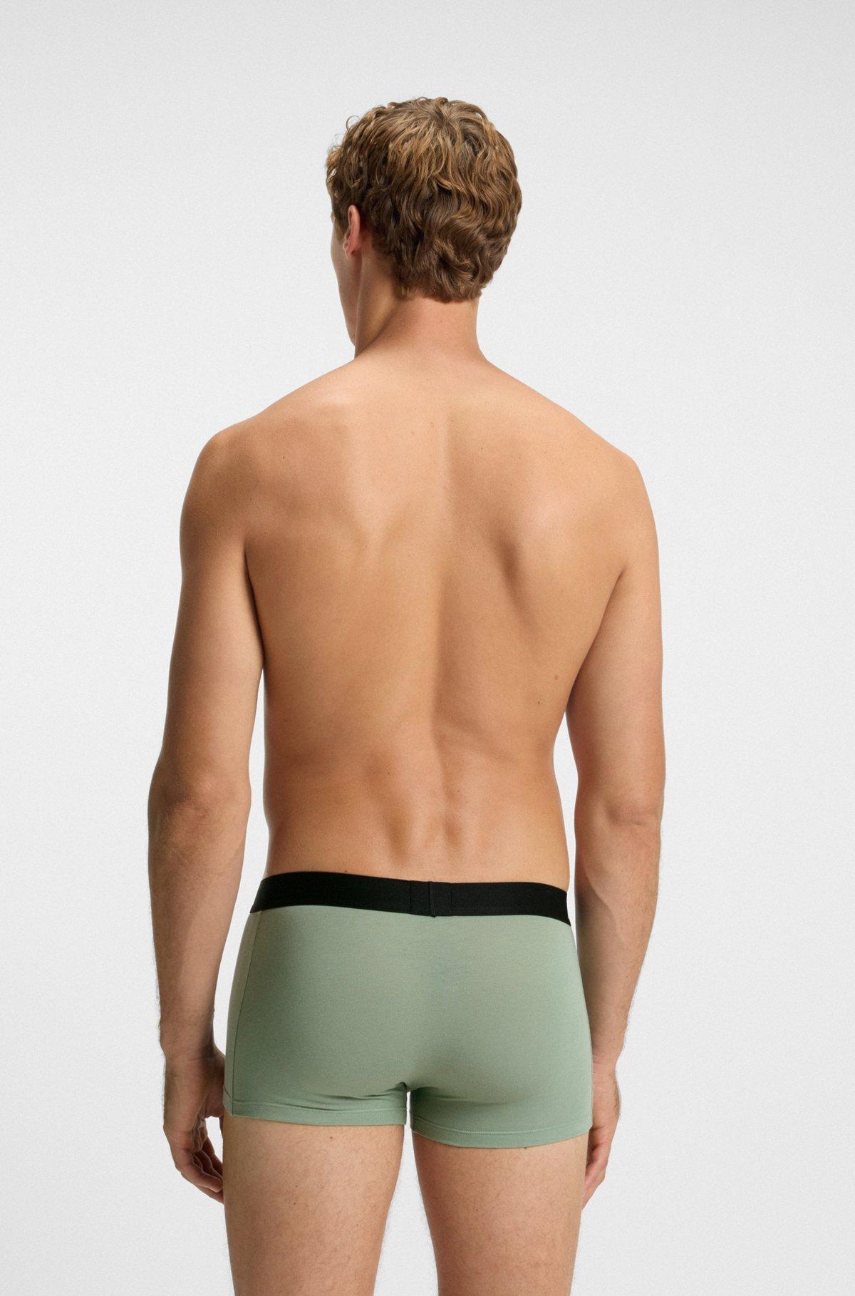 Three-pack of stretch-cotton trunks Product Image