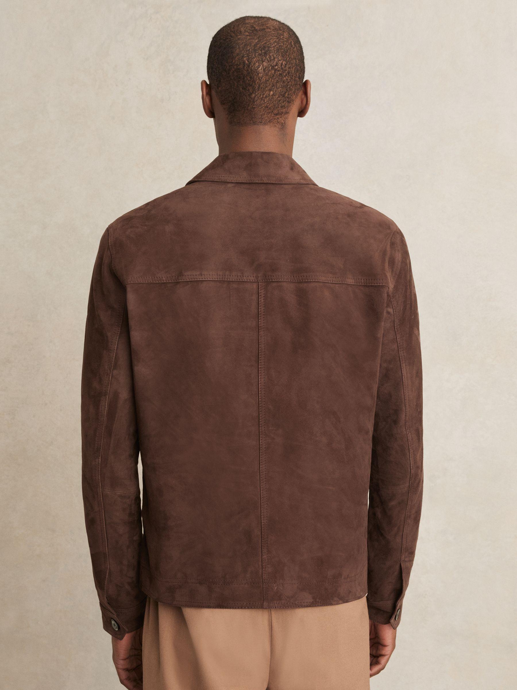 Jacket in Chocolate Brown Product Image