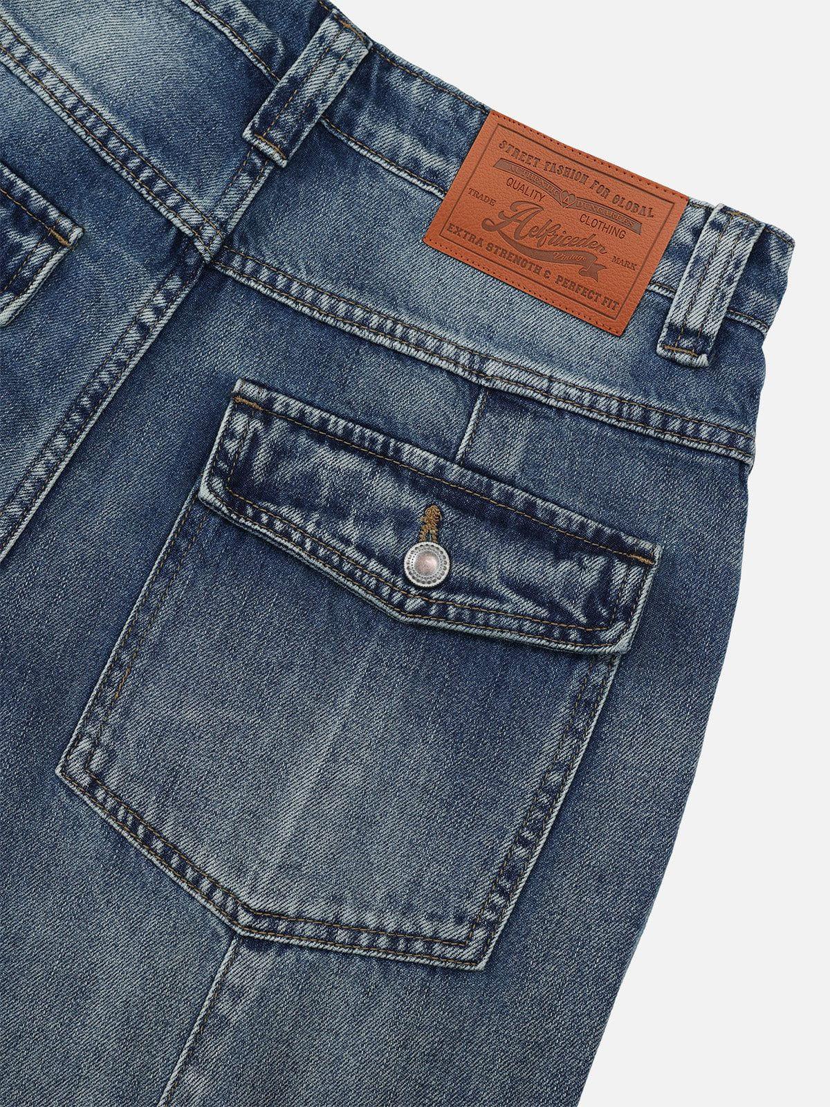 Aelfric Eden Wrinkle Washed Jeans Product Image