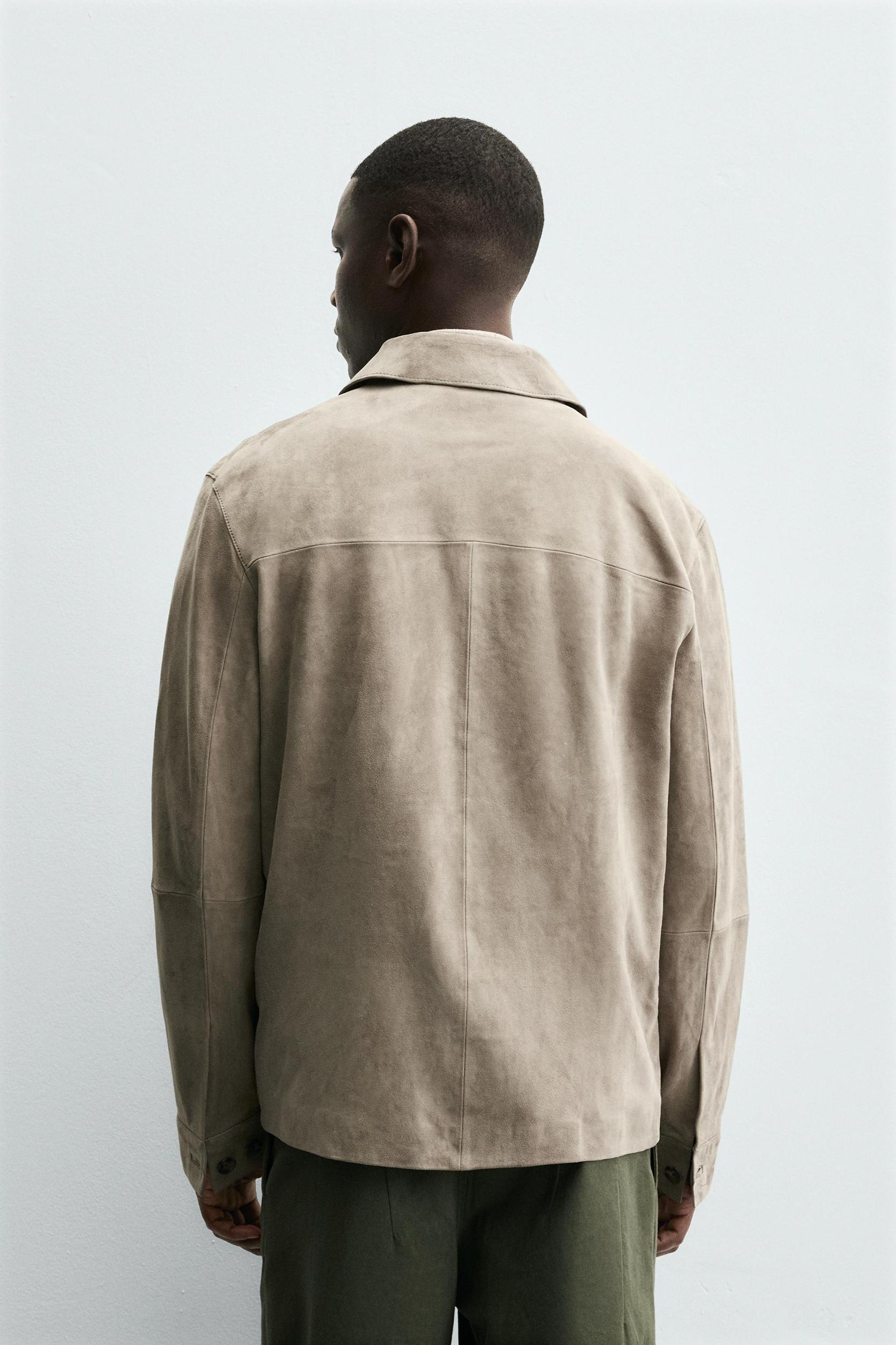 SUEDE LEATHER JACKET Product Image