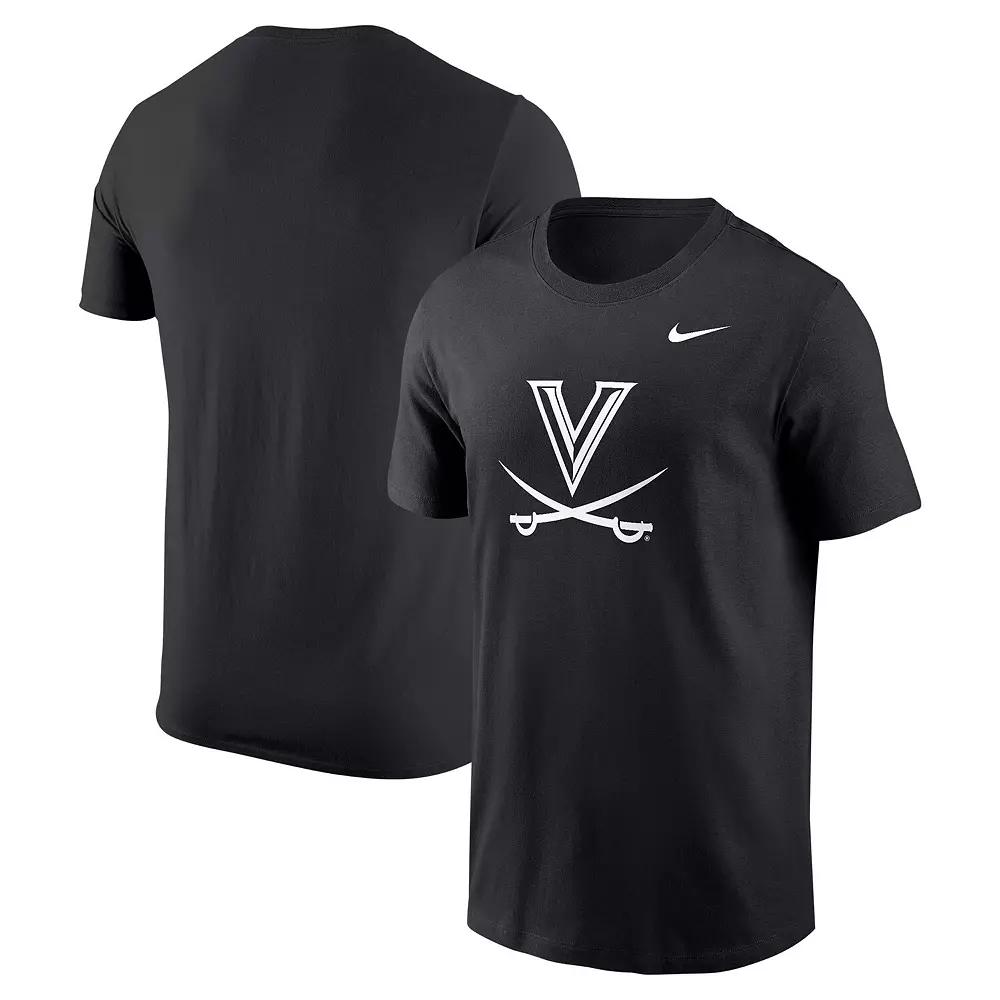 Men's Nike Black Virginia Cavaliers Logo T-Shirt, Size: Large Product Image