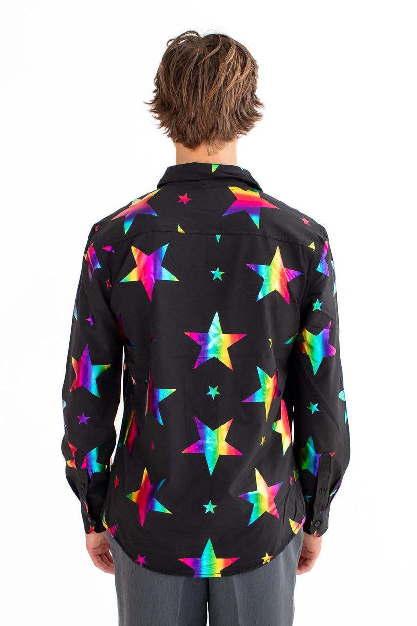 Rainbow Foil Star Shirt Product Image