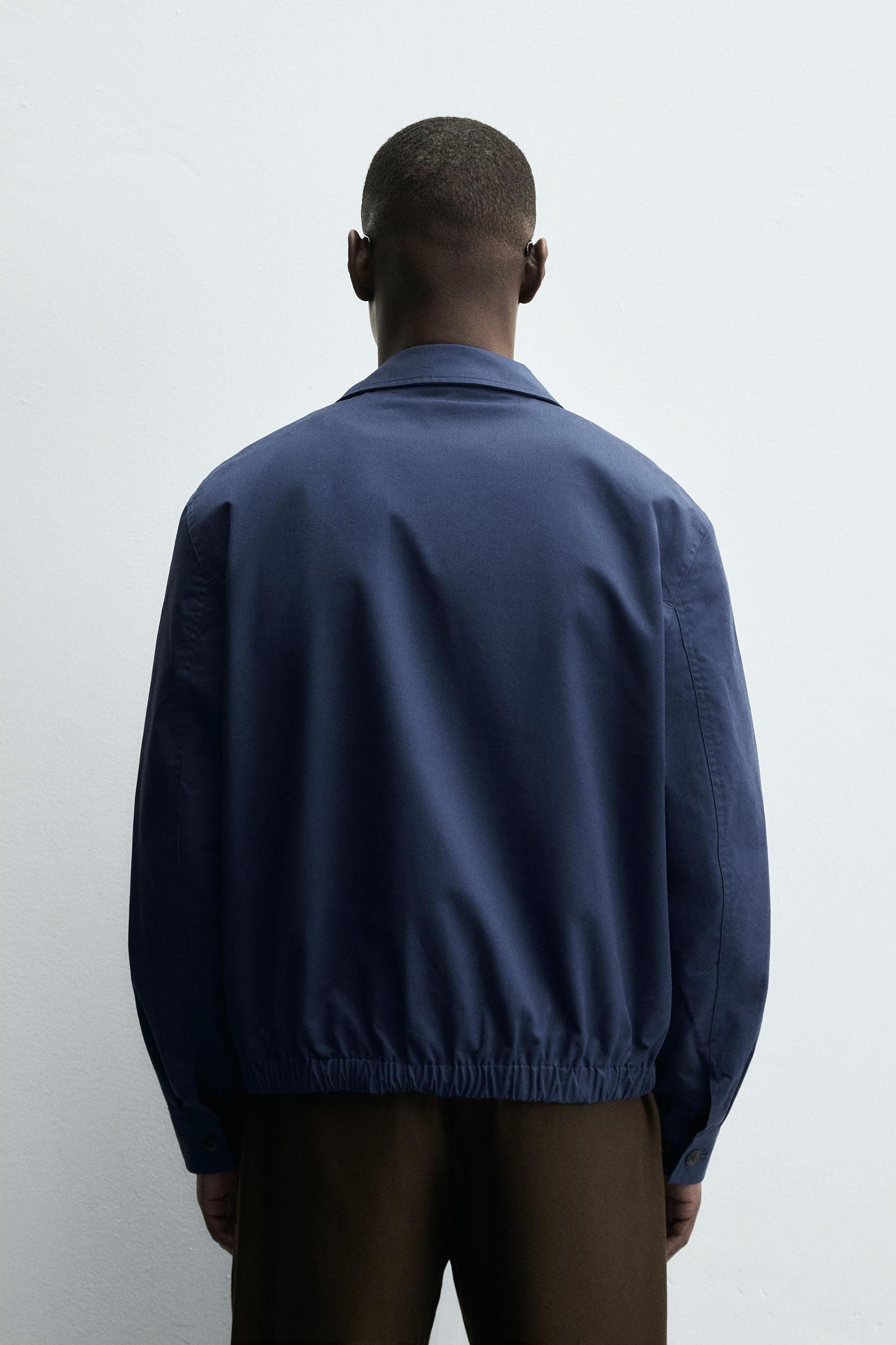 REGULAR FIT COTTON JACKET Product Image