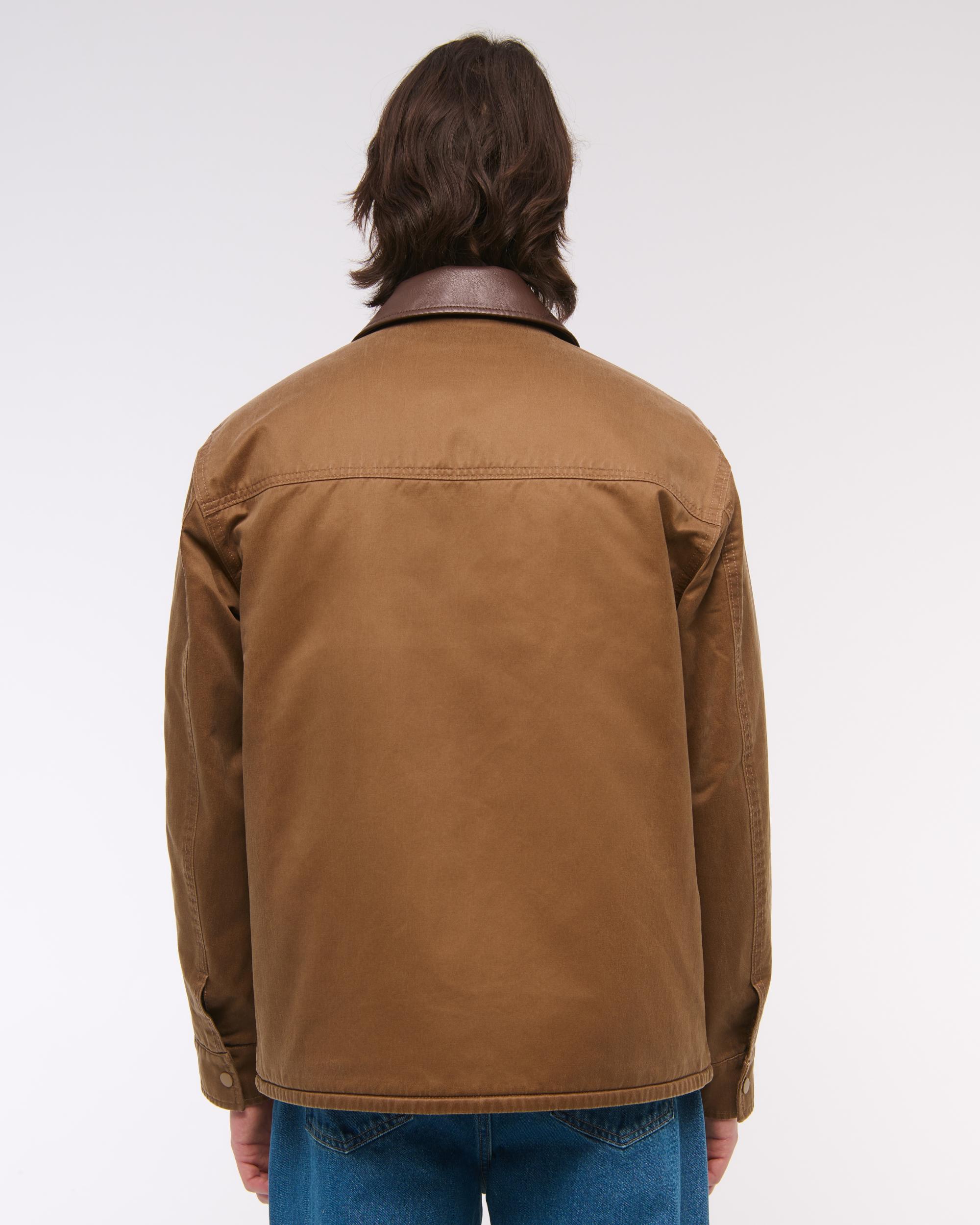 Mid-Length Zip Barn Jacket Product Image