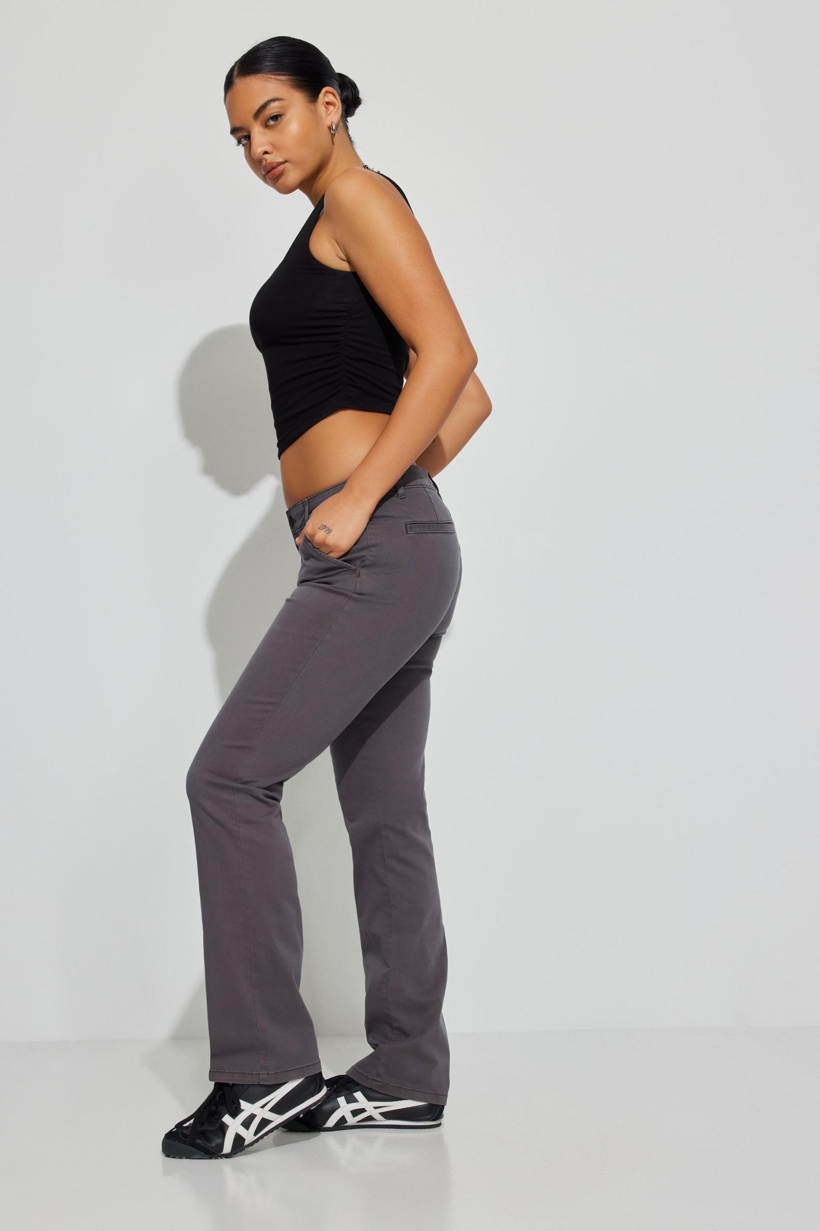 Low Rise Straight Leg Pant Product Image