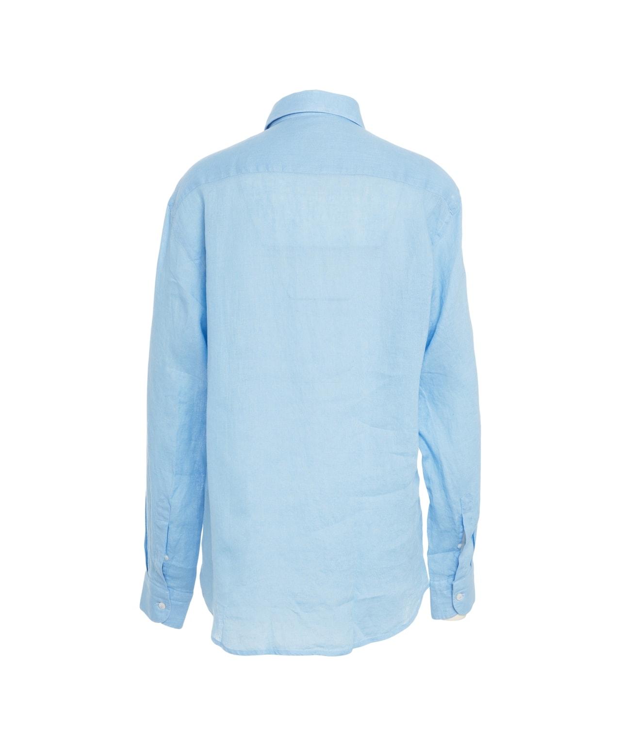 Button-down shirt in linen Product Image