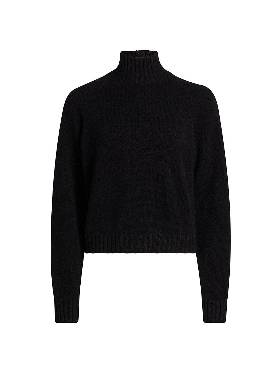 Womens Cashmere Turtleneck Sweater Product Image
