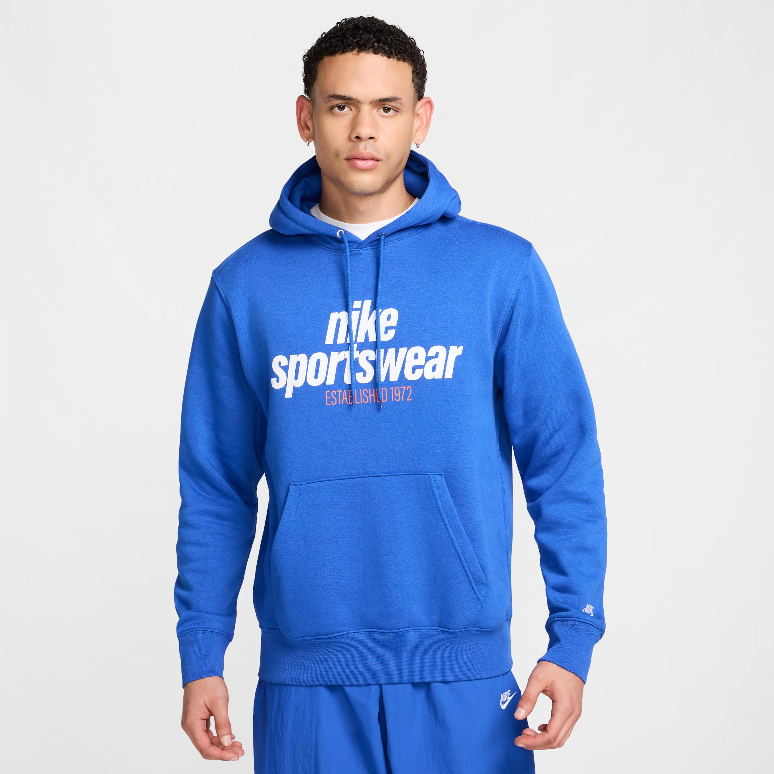 Nike Mens Club Fleece Pullover Hoodie | HJ2159-451 Product Image